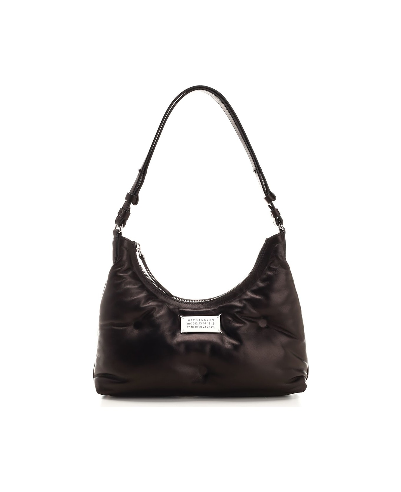 Maison Margiela "glam Slam" Small Hobo Bag - Black