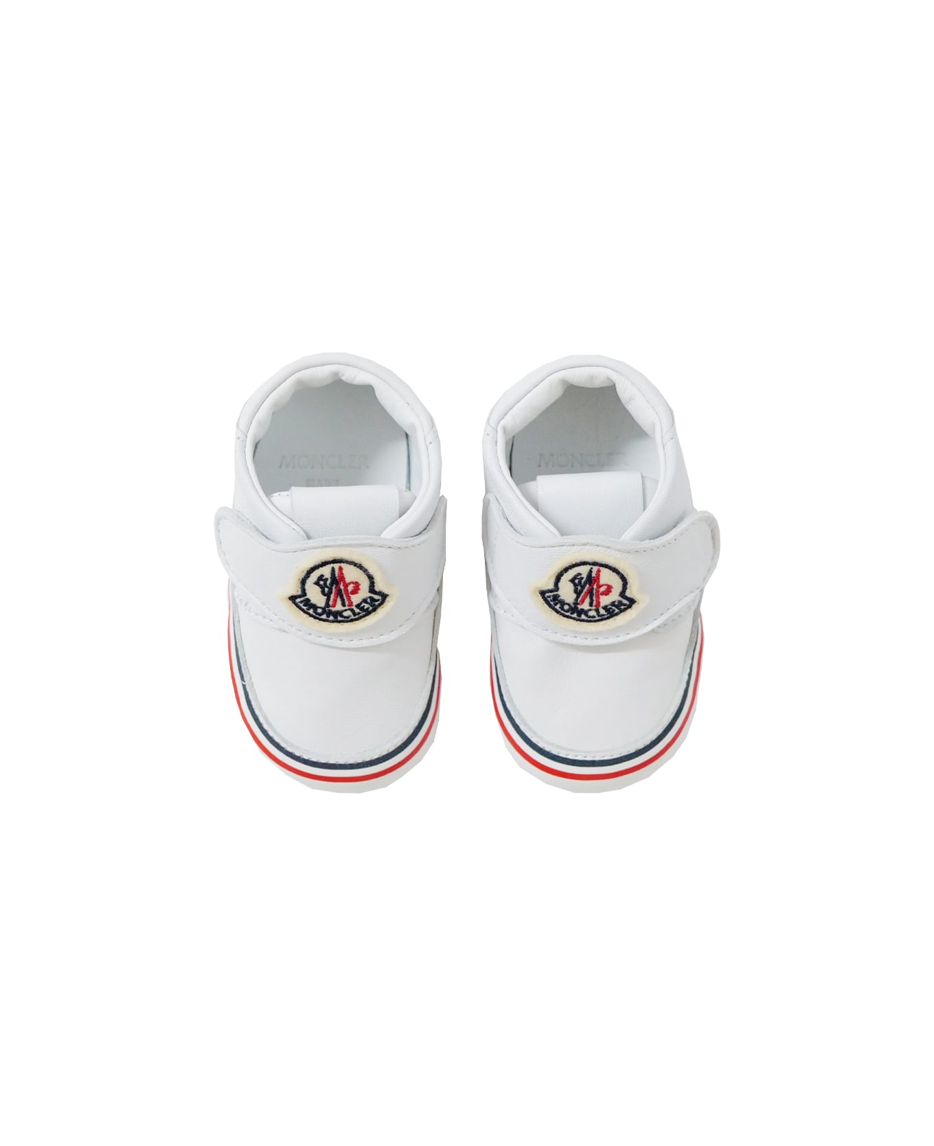 Moncler Baby Sneakers - White