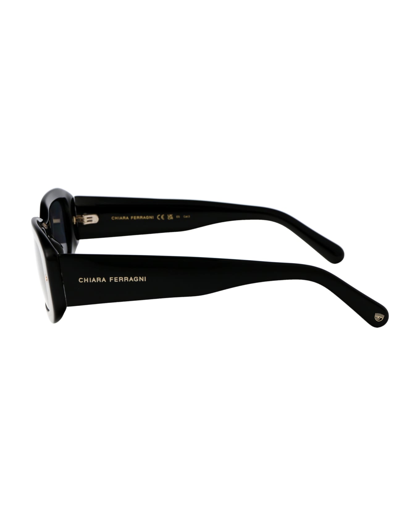 Chiara Ferragni Cf 7031/s Sunglasses - 807IR BLACK