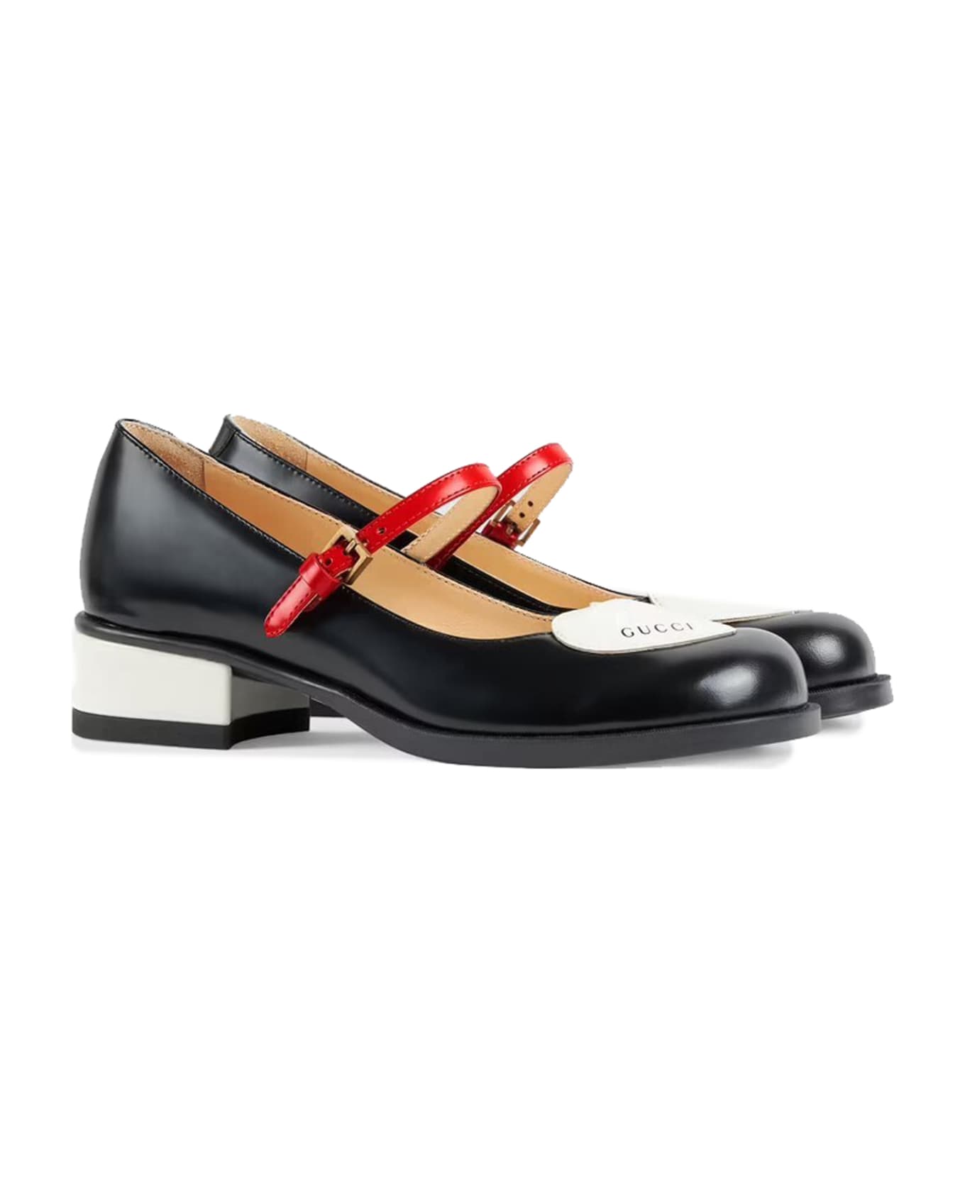 Gucci Leather Ballet Flats - Back