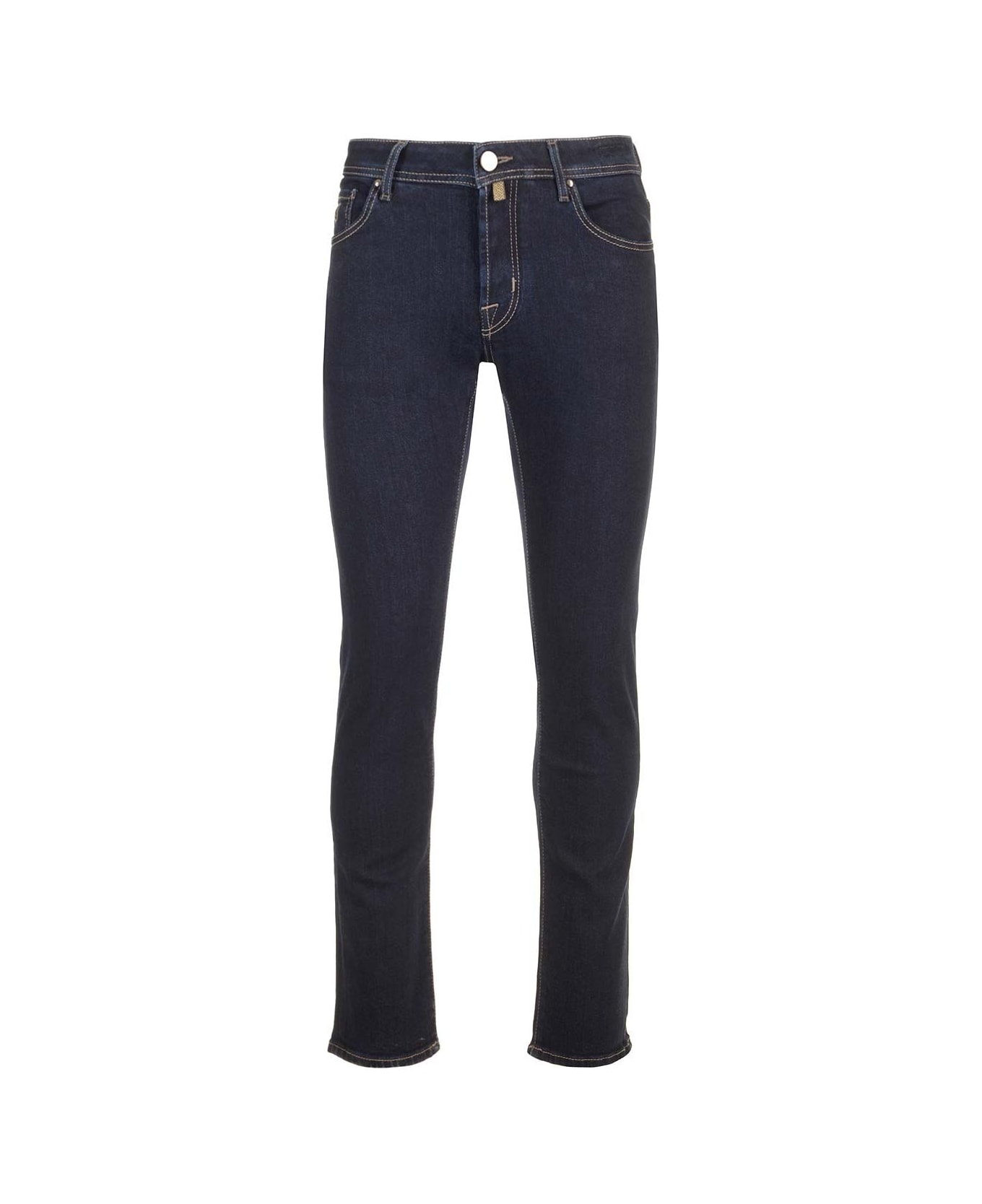 Jacob Cohen Super Slim Fit Nick Jeans Super Stretch Dark Blue - Blue