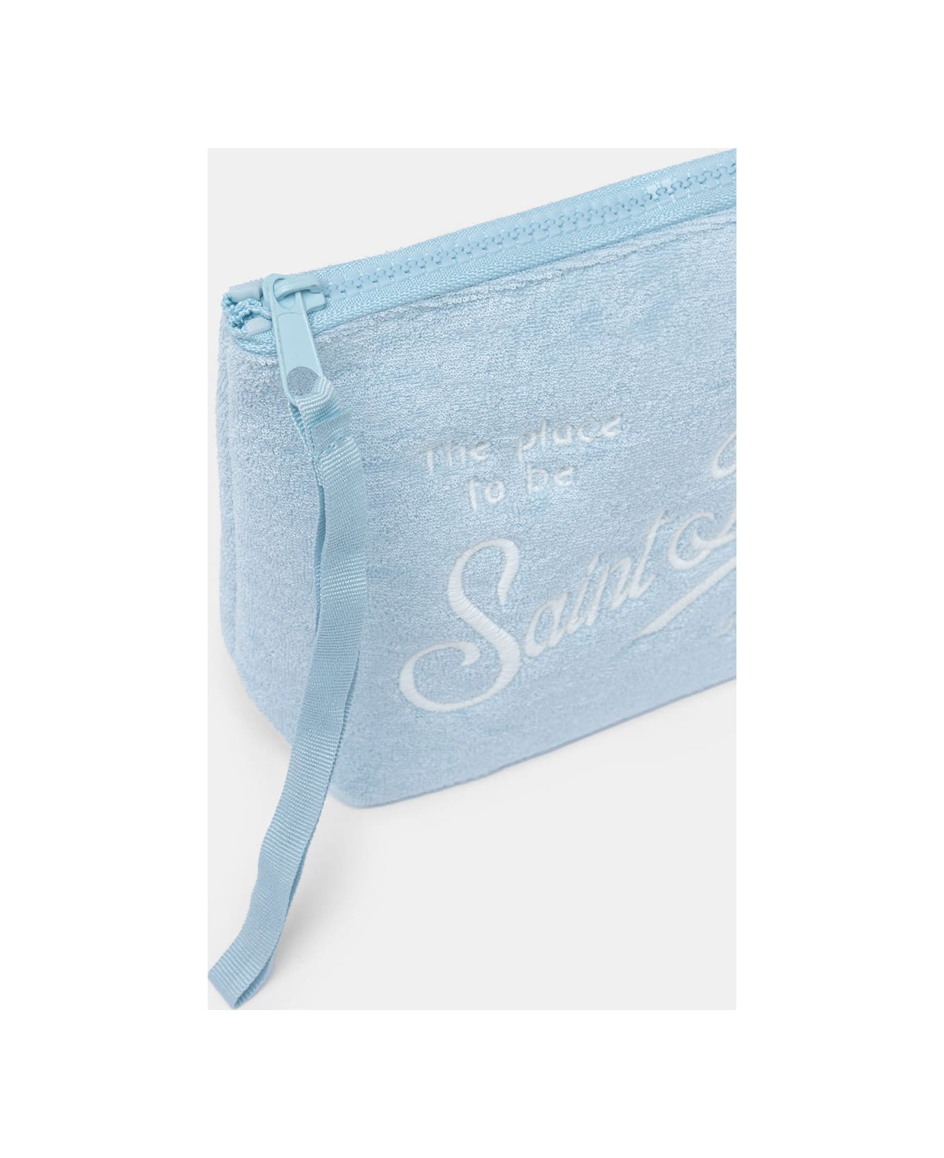 MC2 Saint Barth Light Blue Terry Pochette Aline - SKY