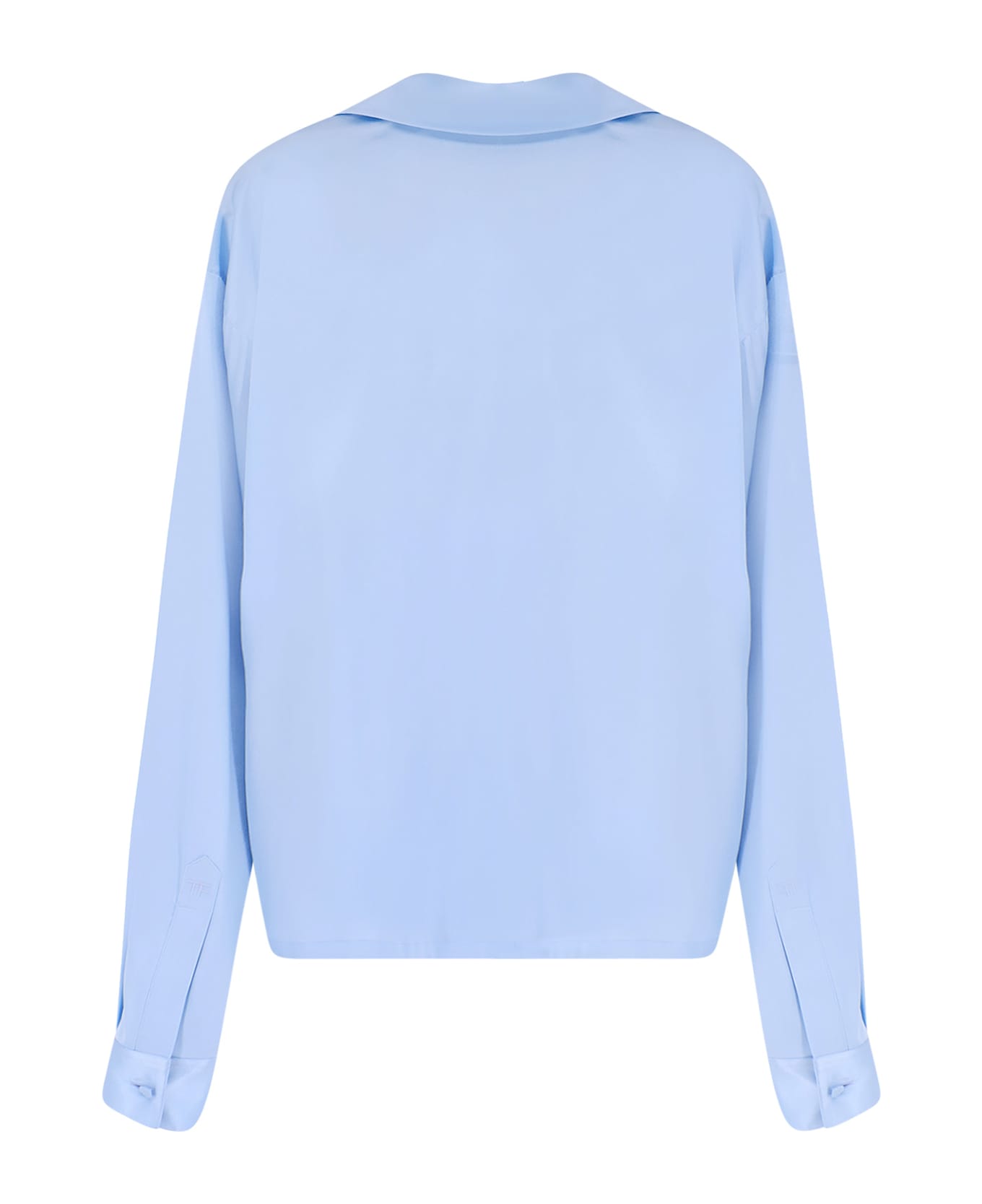 Tom Ford Stretch Satin Shirt - FROST