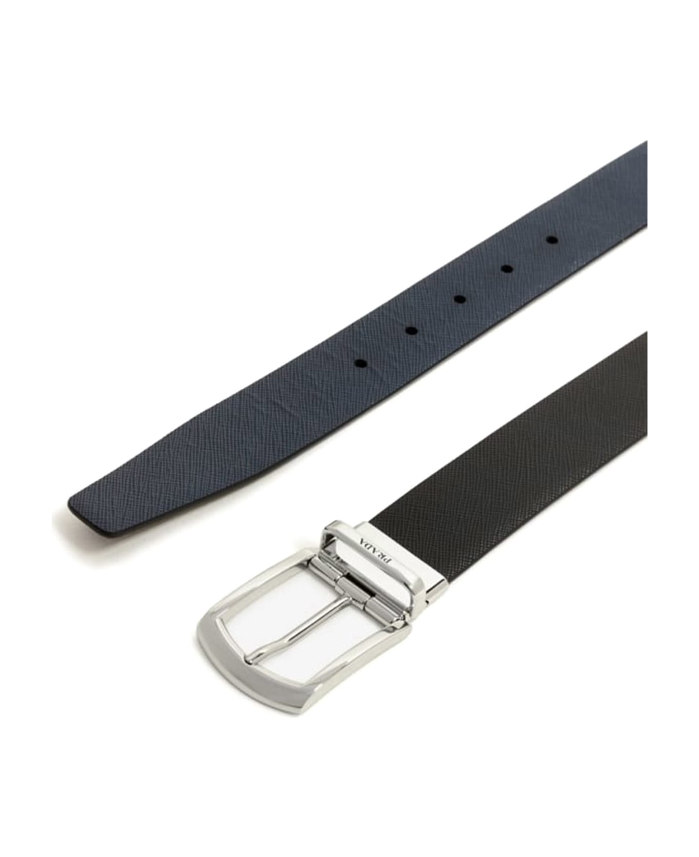 Prada Belt - NERO/BALTICO