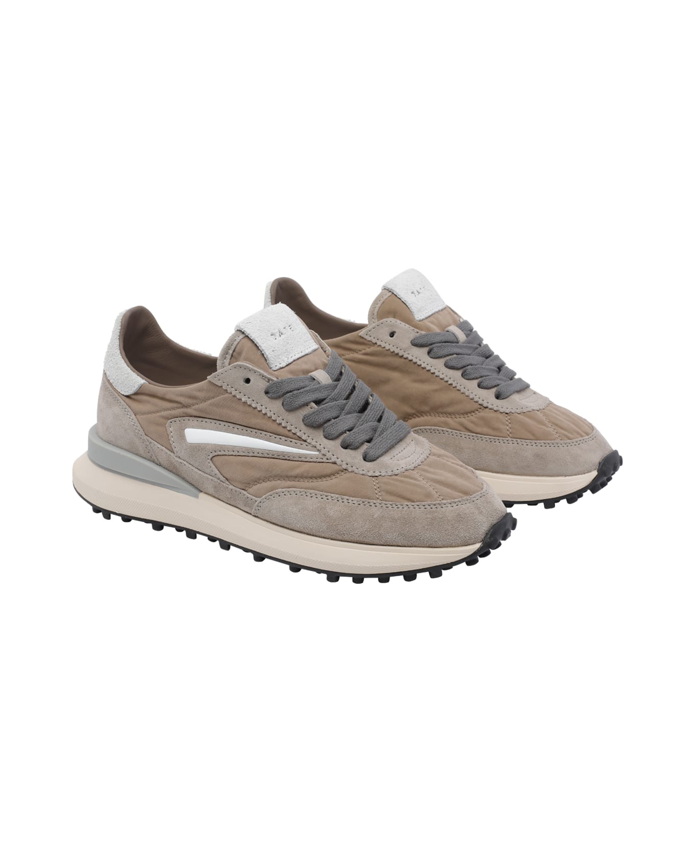 D.A.T.E. Athleta Touch Sneakers - Beige