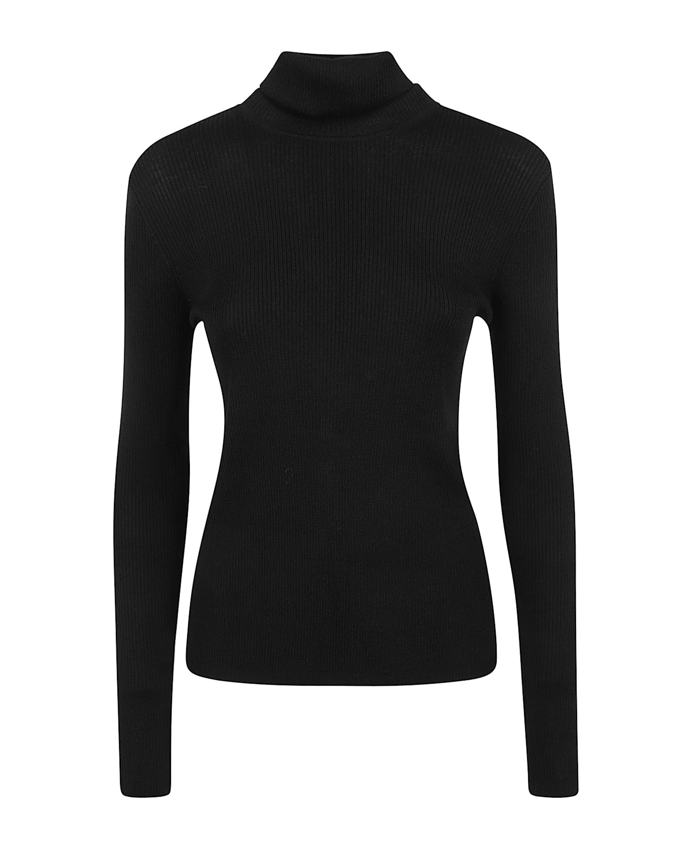 Parosh Leila Turtleneck Sweater - Nero