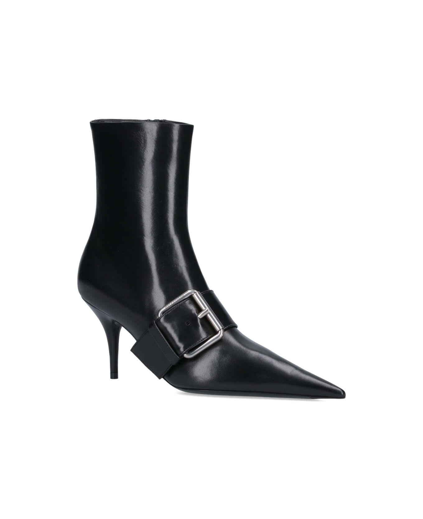 Balenciaga 'bb' Ankle Boots - Black  