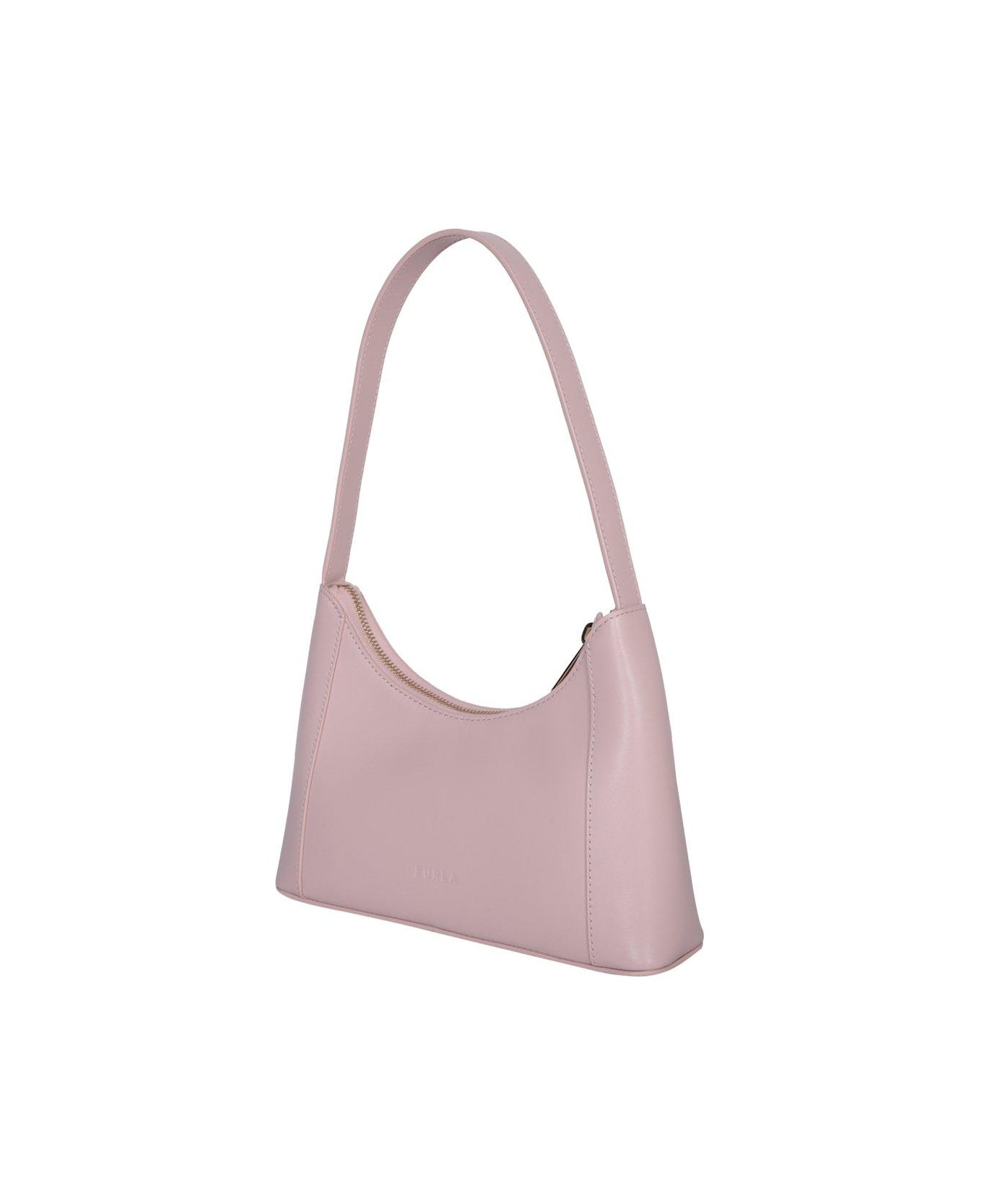 Furla Diamante Logo Plaque Mini Shoulder Bag - Pink トートバッグ