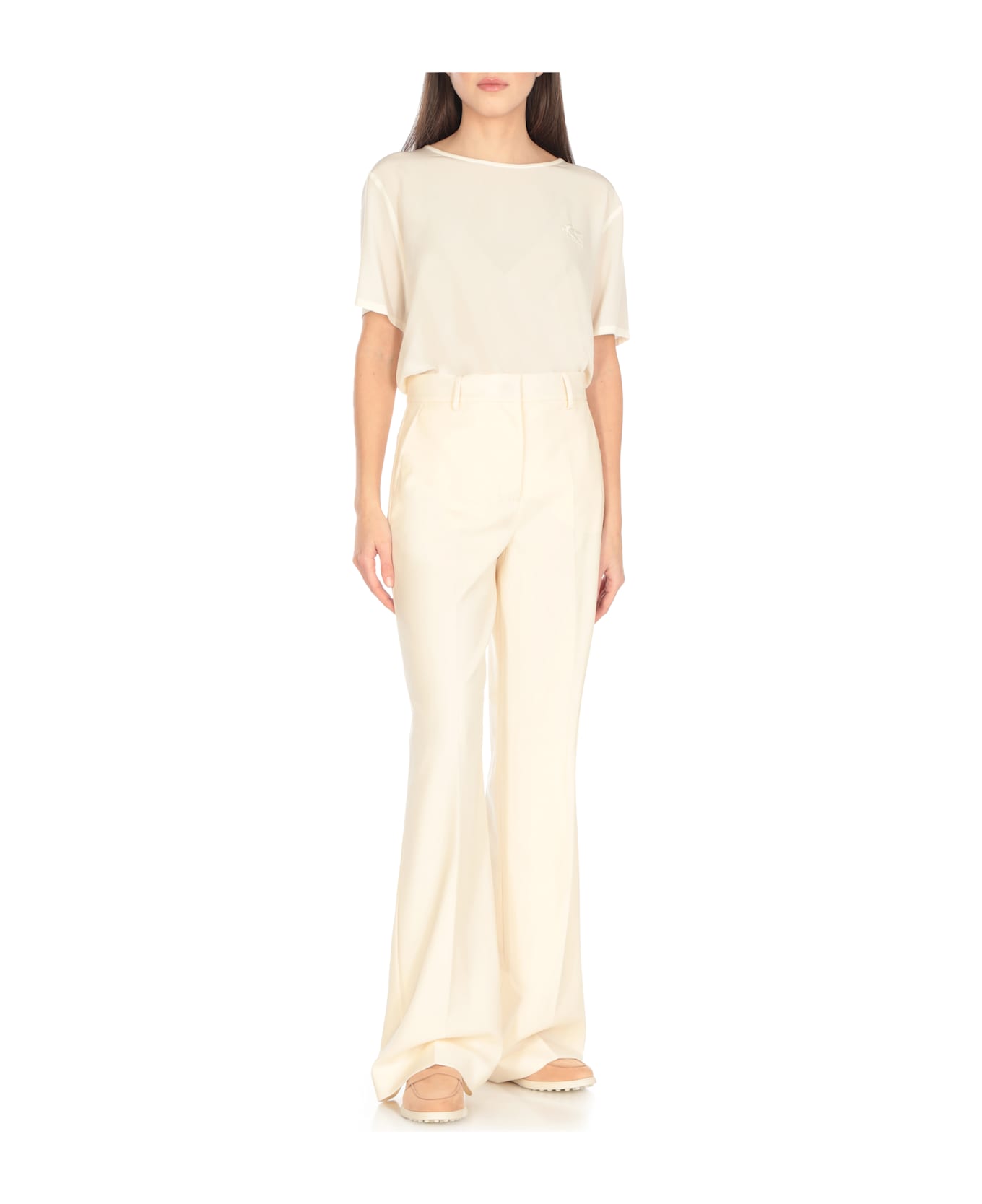 Tod's Suede Leather Loafers - Pink