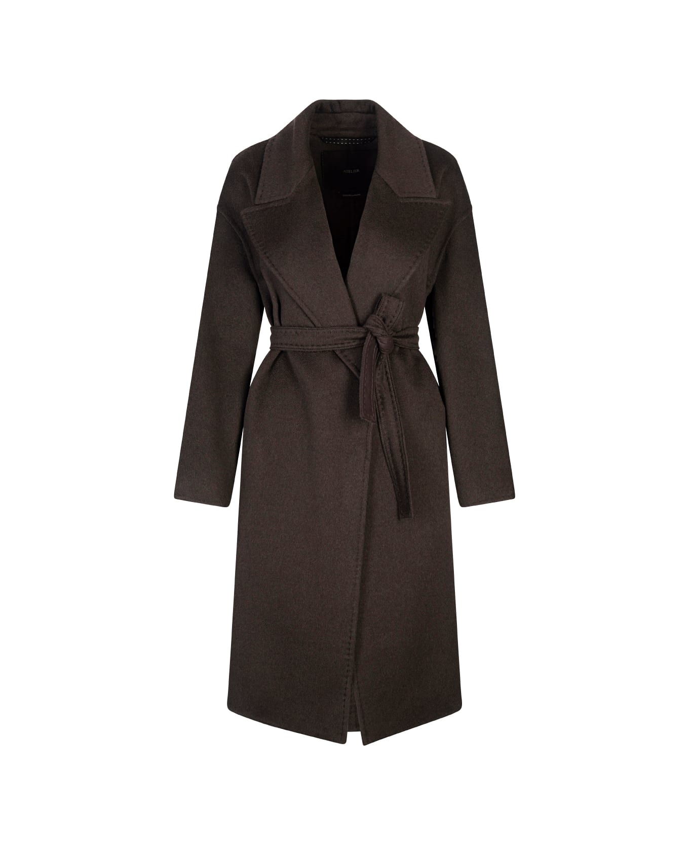 Max Mara Khaki Green Valle Coat - Green