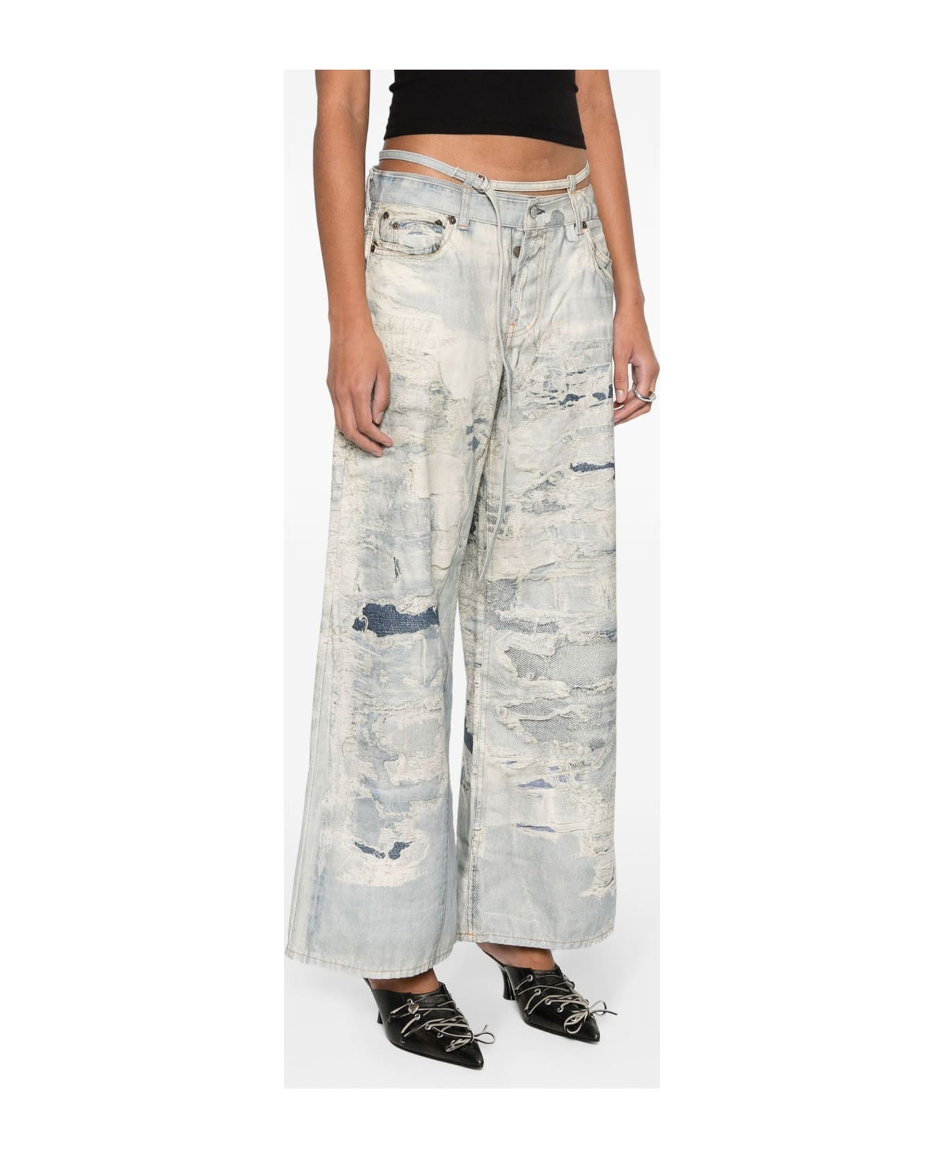 Acne Studios Pants - LIGHT BLUE