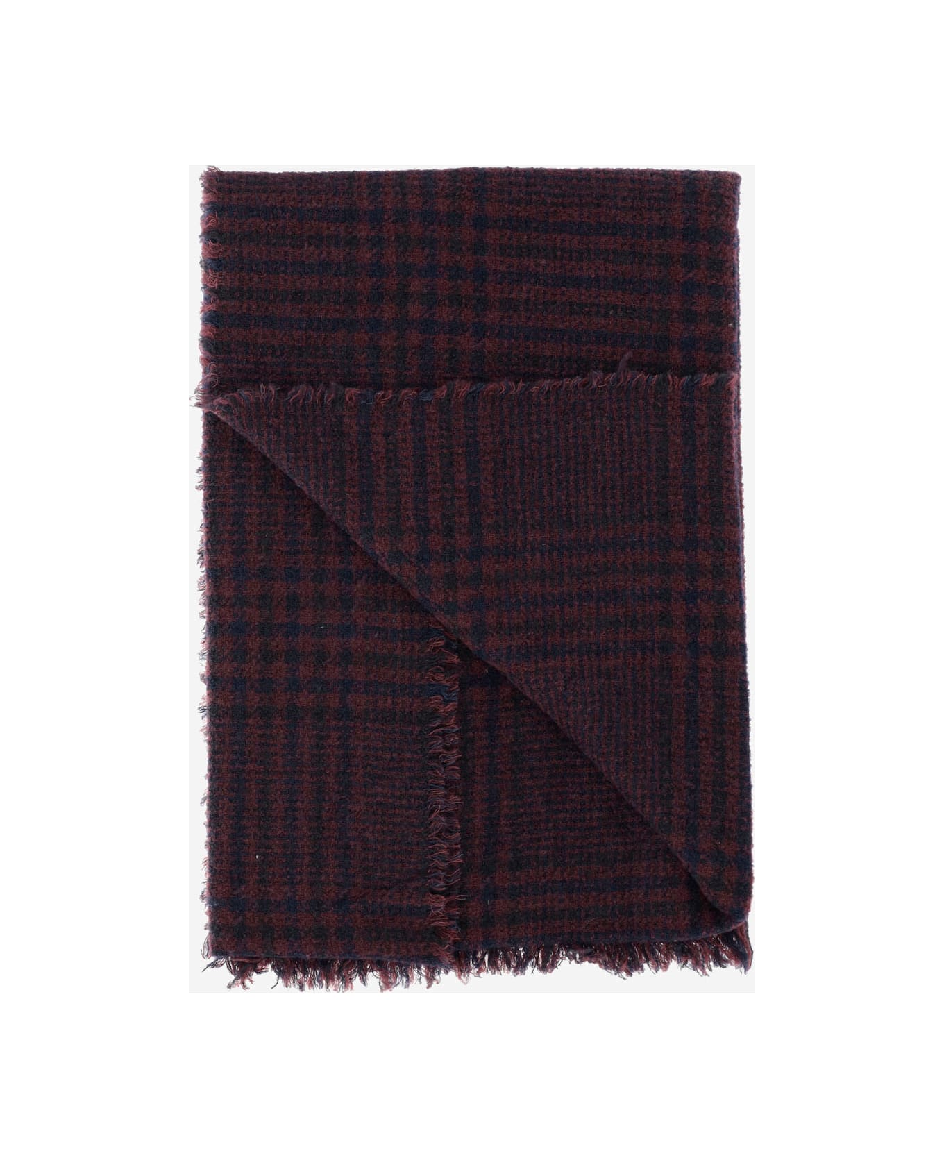 Faliero Sarti Perry Wool Blend Scarf - Red