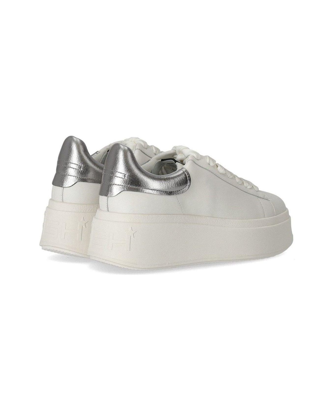 Ash Moby Low-top Chunky Sneakers - Bianco