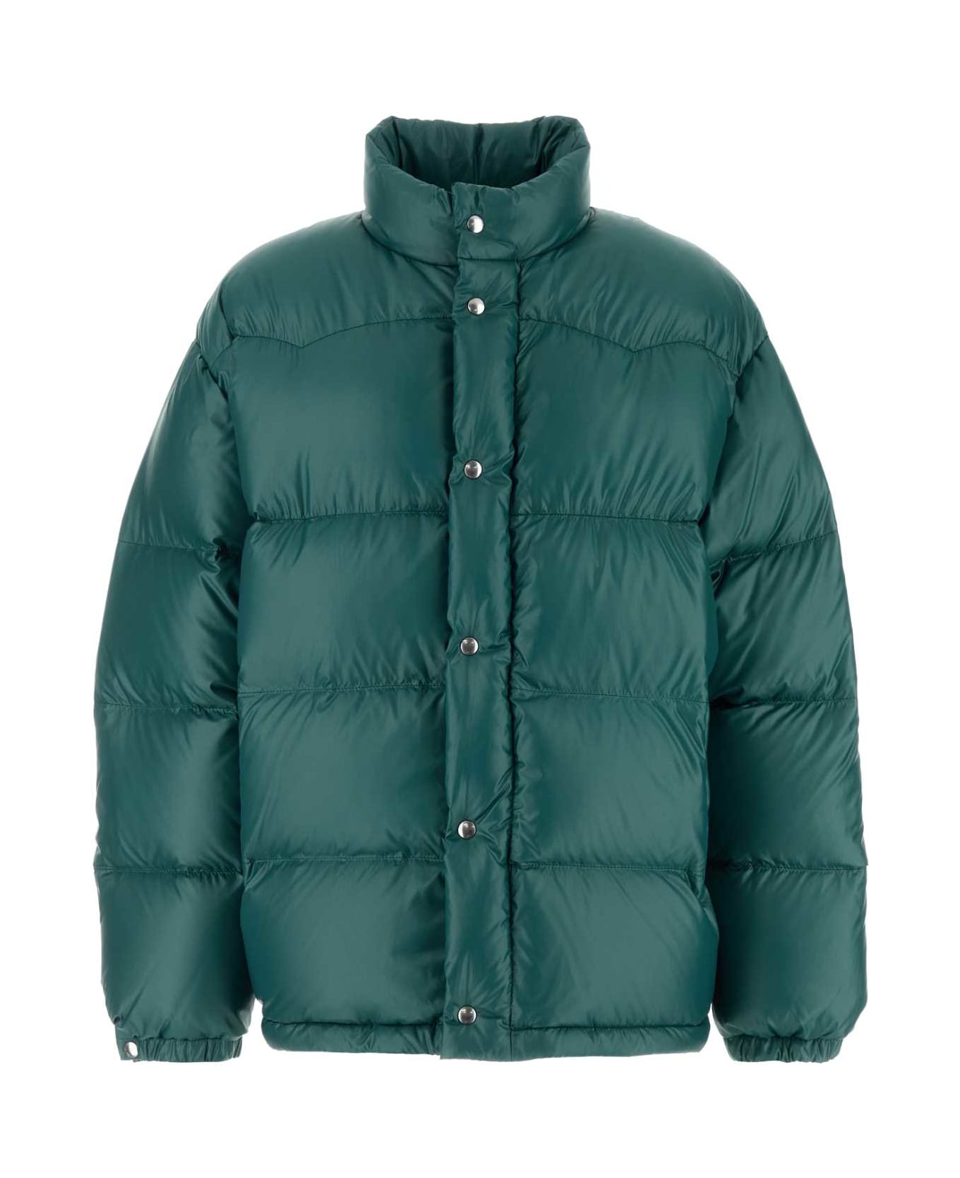 Prada Teal Green Re-nylon Down Jacket - OTTANIO