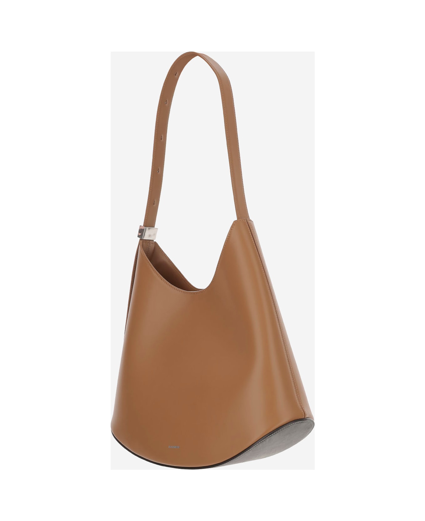 Jil Sander Eldorado Medium Leather Shoulder Bag - Brown