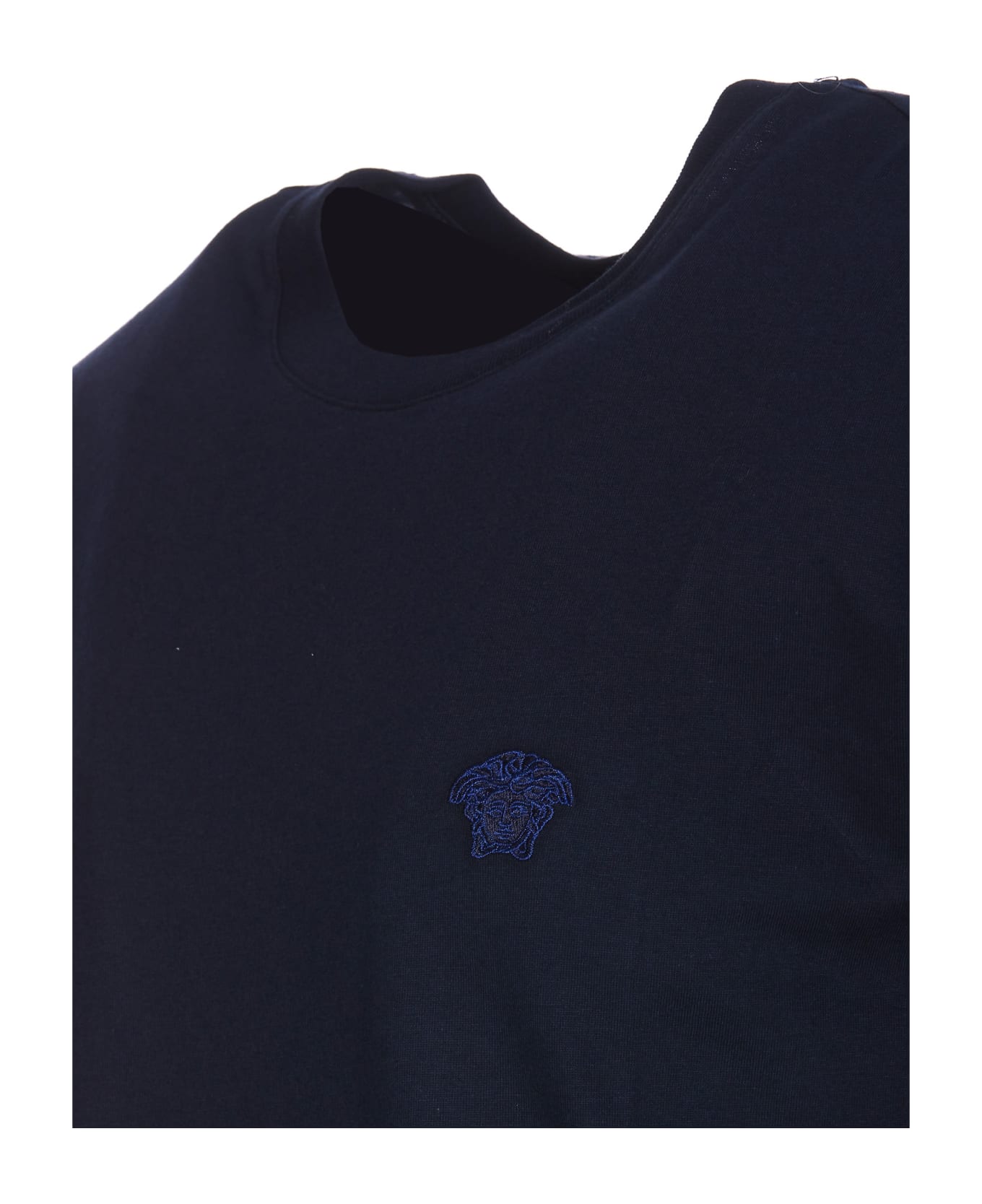 Versace Medusa Logo T-shirt - Blue シャツ