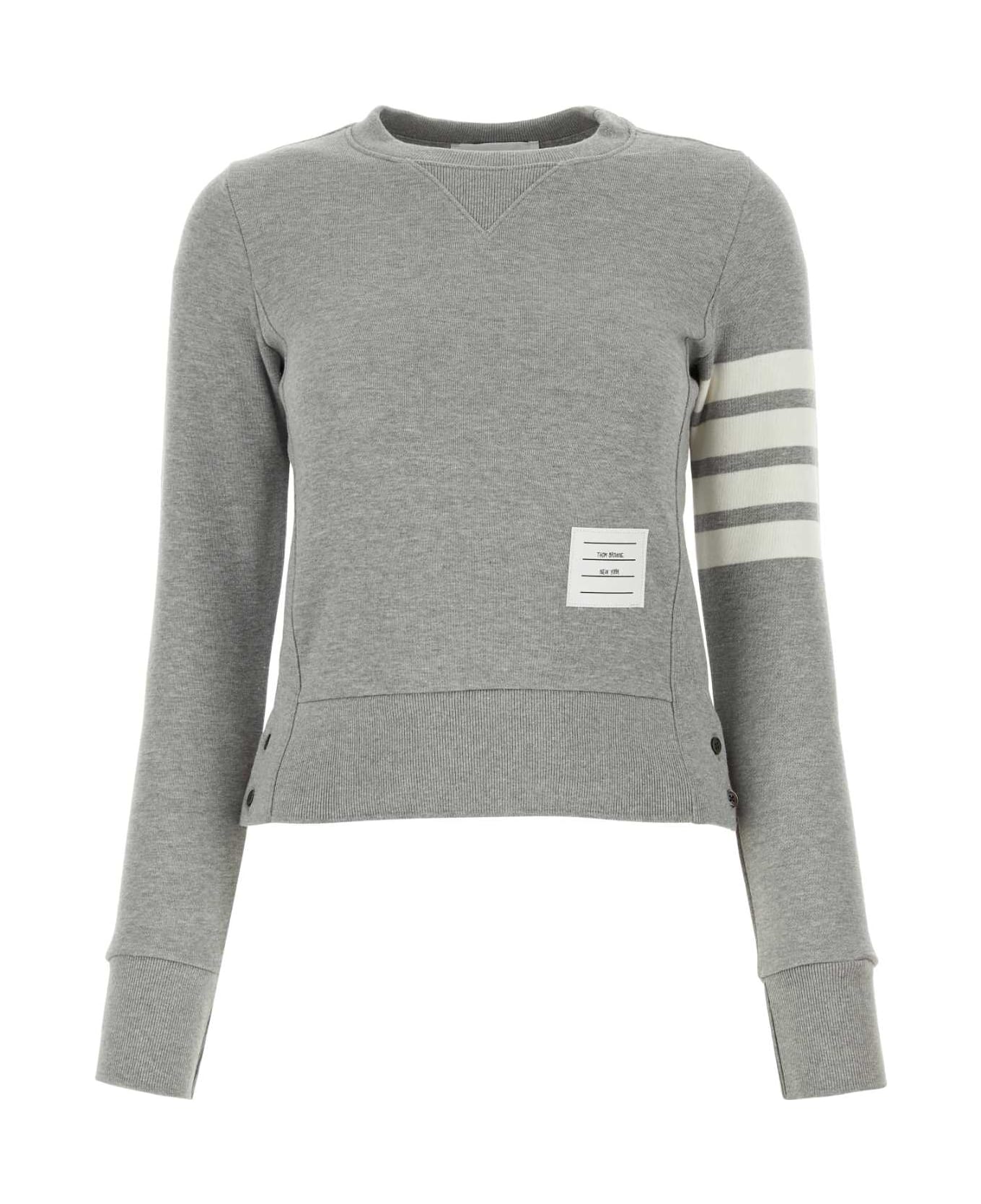 Thom Browne Grey Cotton Sweatshirt - 055