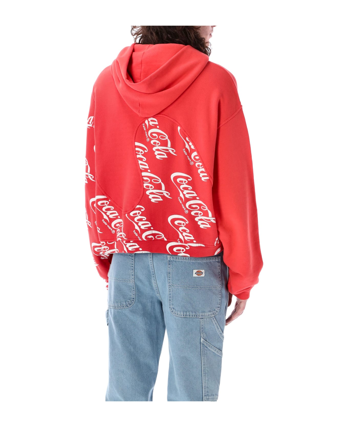 ERL Coca Cola Hoodie - RED フリース