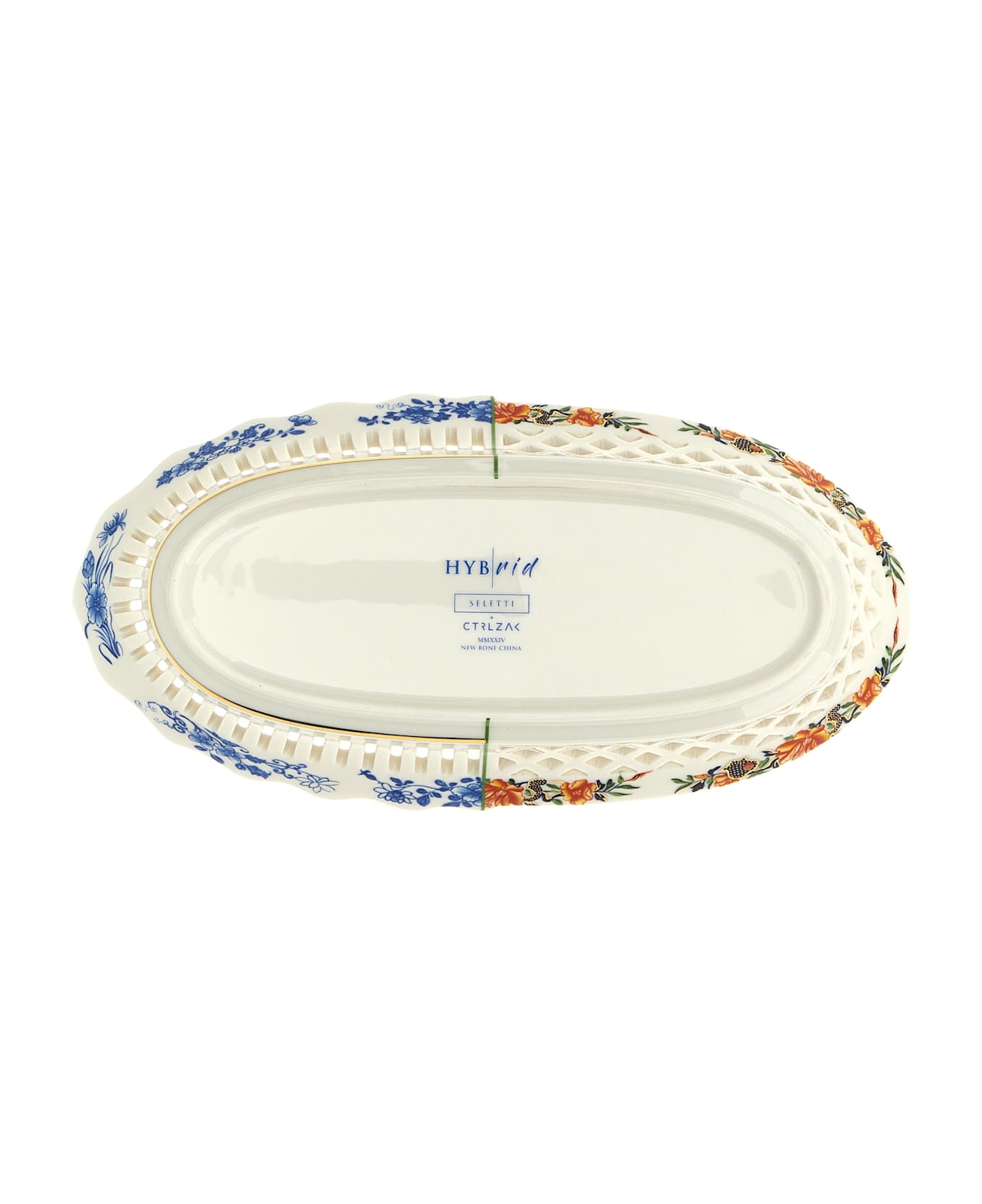 Seletti 'hybrid Desivia' Bread Basket - Multicolor