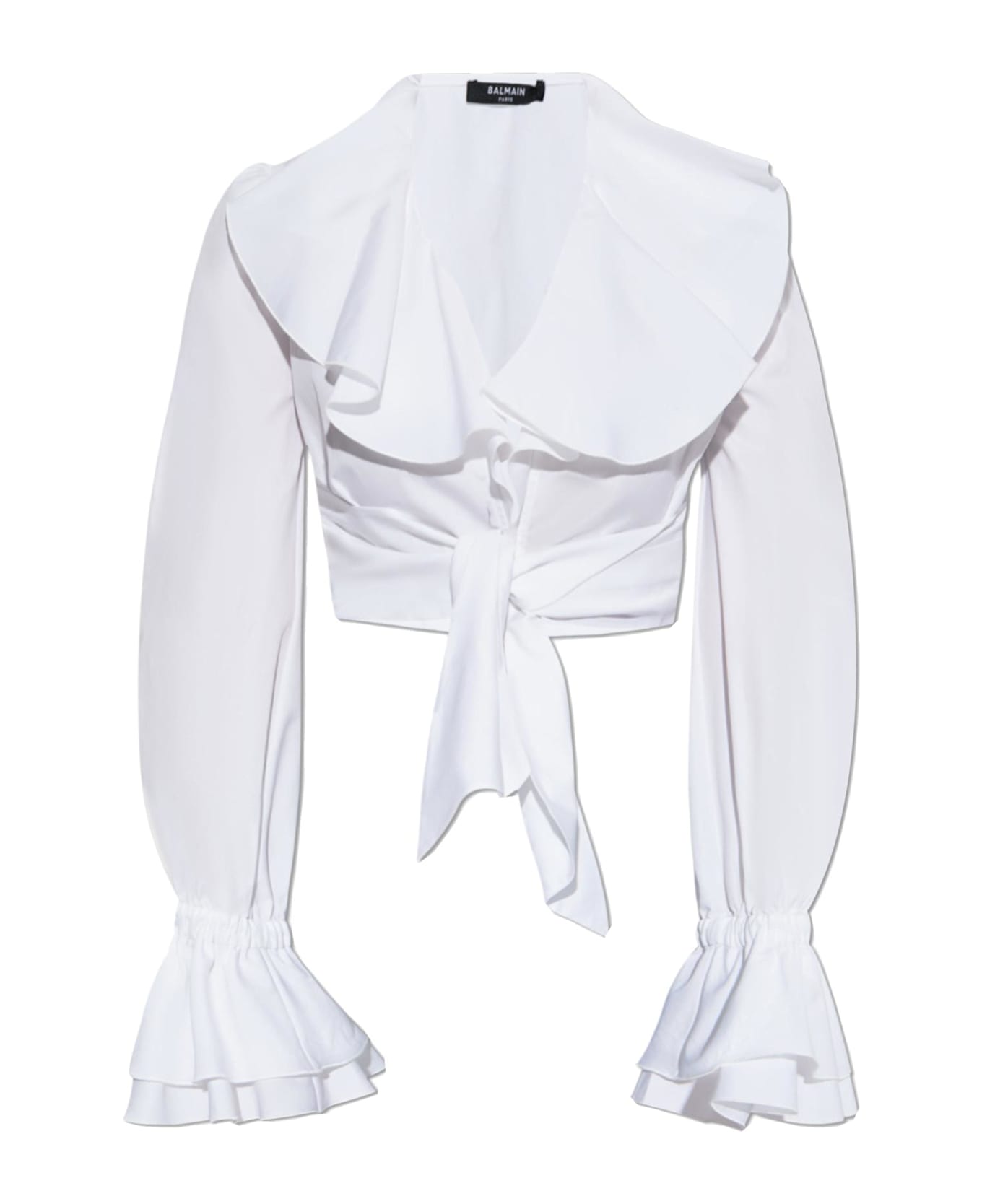 Balmain Short Shirt - White
