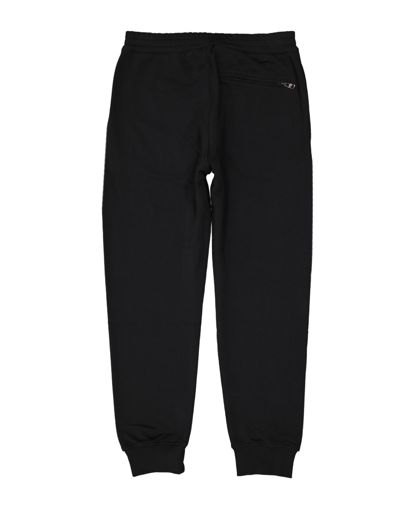 Alexander McQueen Cotton Pants - Black スウェットパンツ