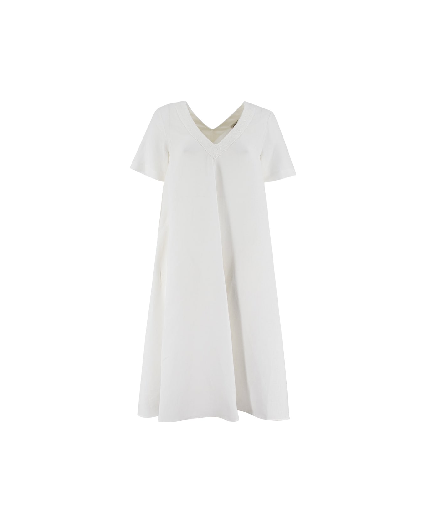 Le Tricot Perugia Dress - WHITE ワンピース＆ドレス