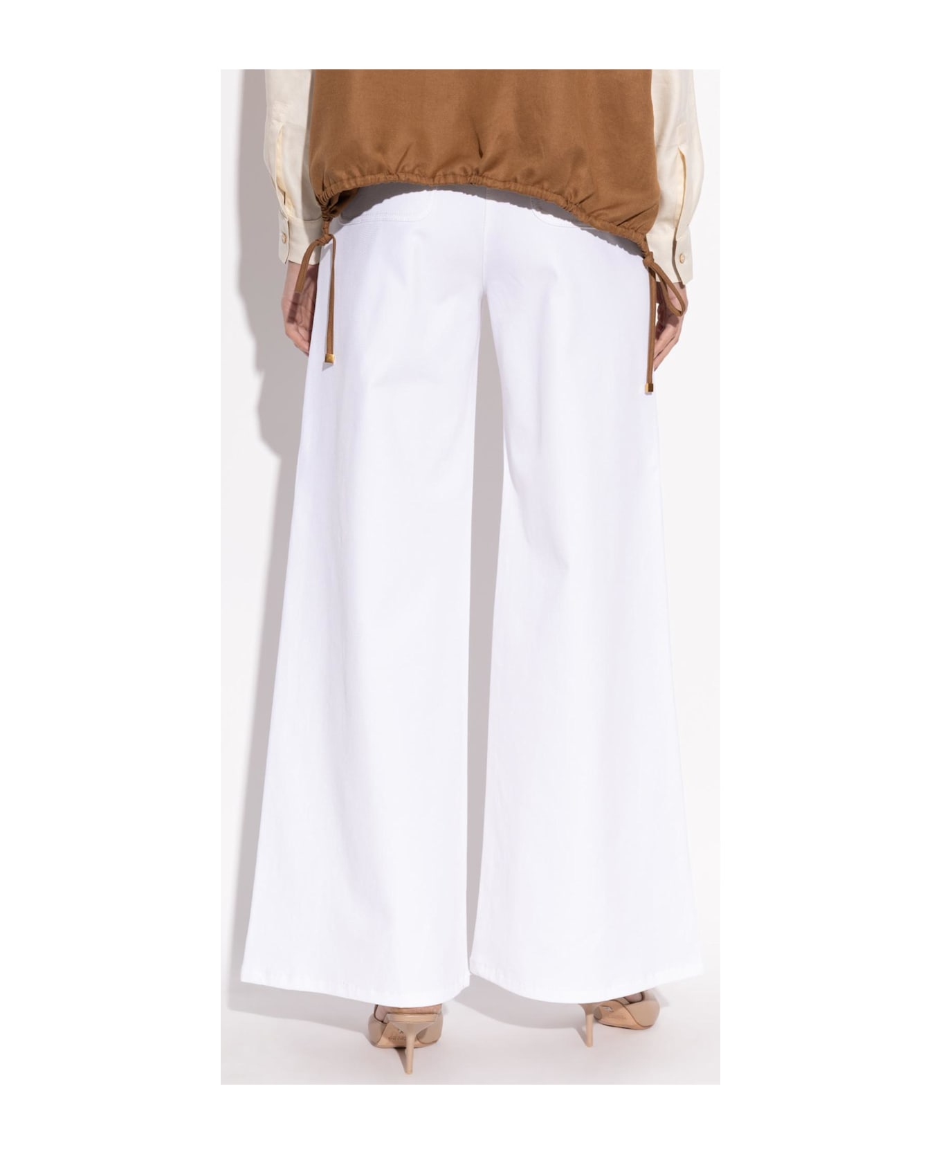 Max Mara Pants Memore - WHITE