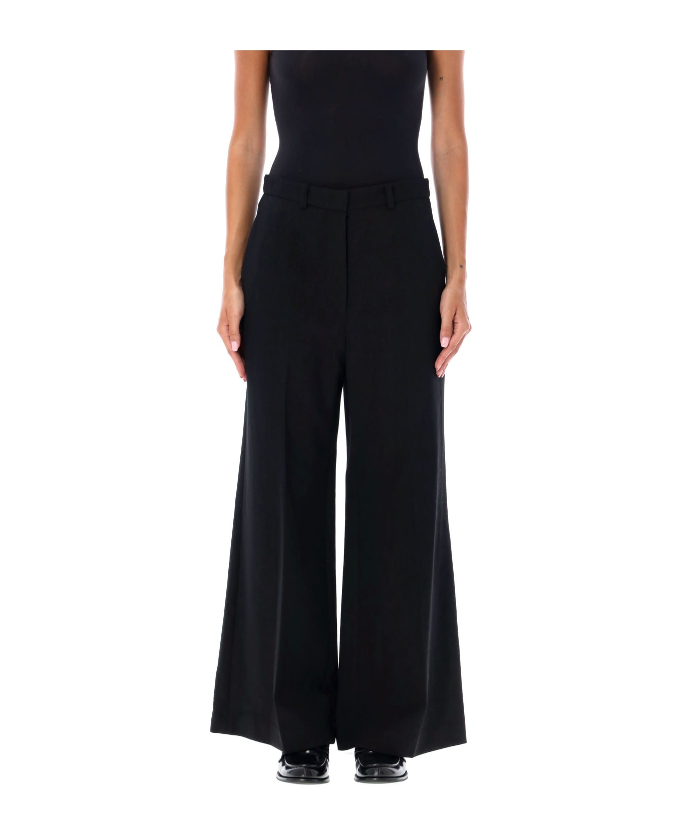 Low Classic Wide Wool Trousers | italist