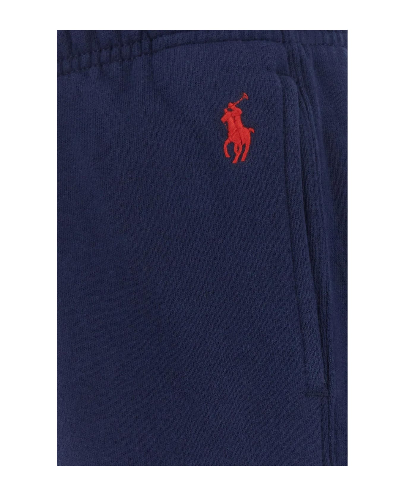 Polo Ralph Lauren Navy Blue Cotton Blend Joggers Polo Ralph Lauren スウェットパンツ