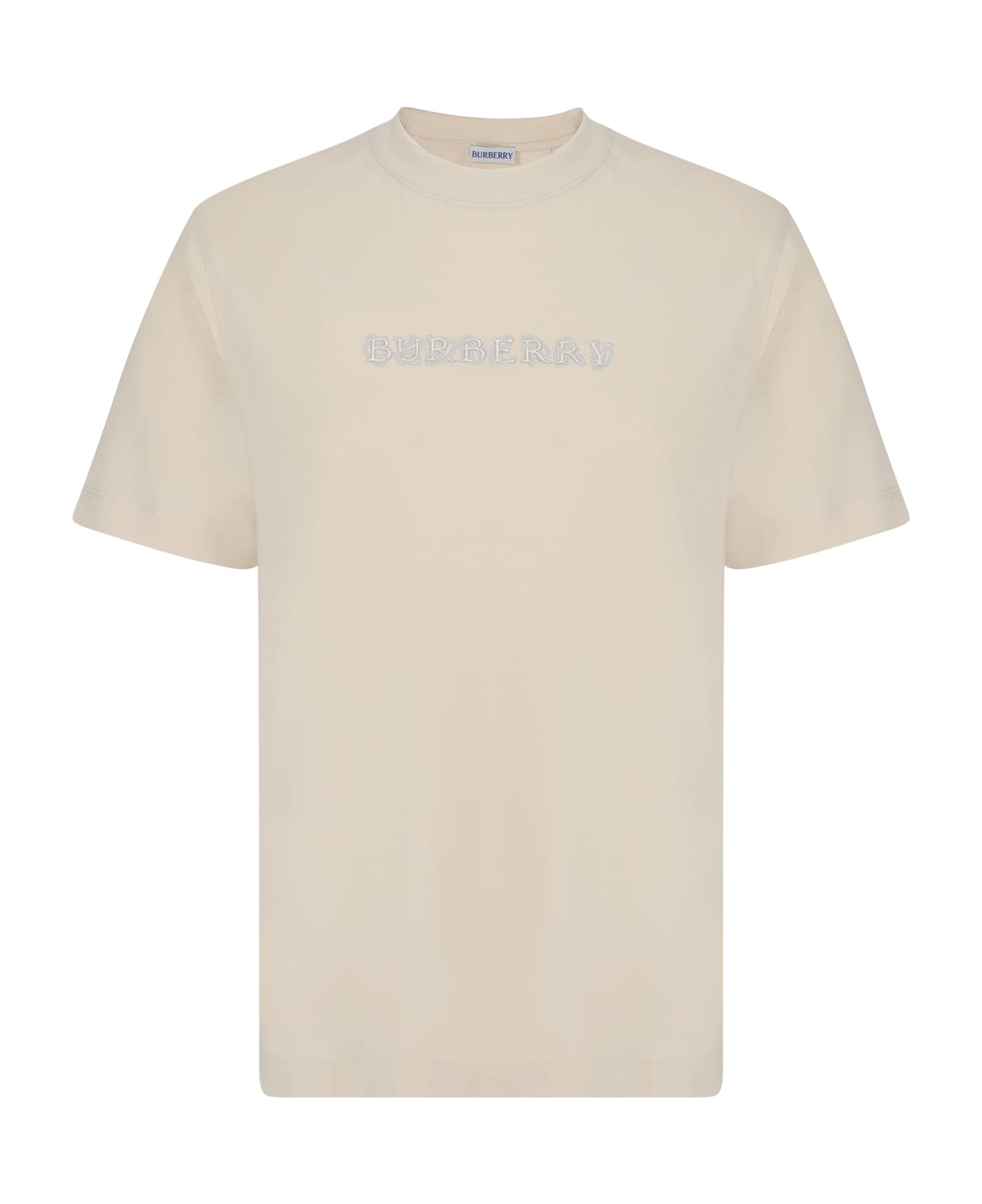 Burberry Sand Cotton T-shirt | italist