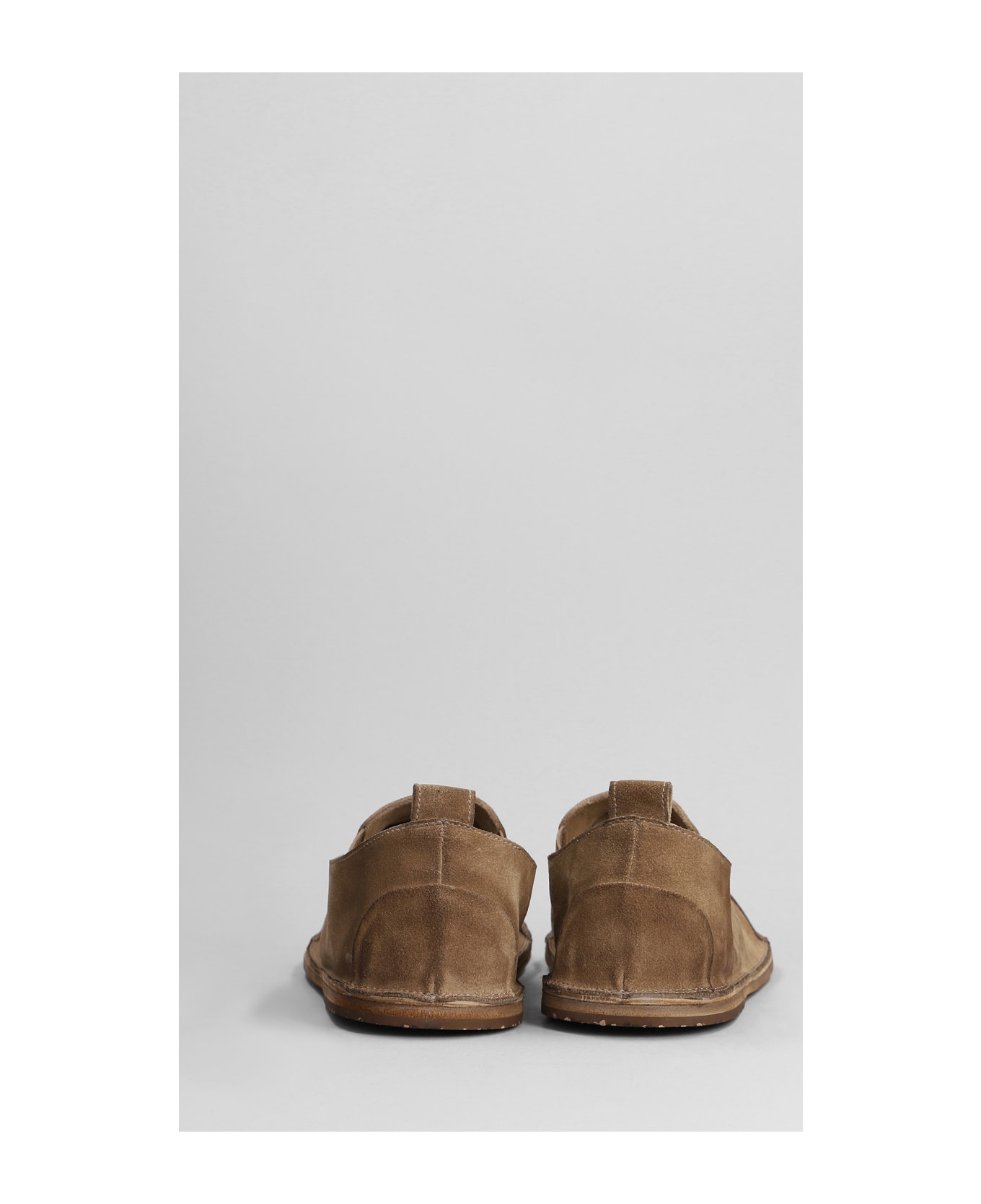 Marsell Loafers In Beige Suede - beige