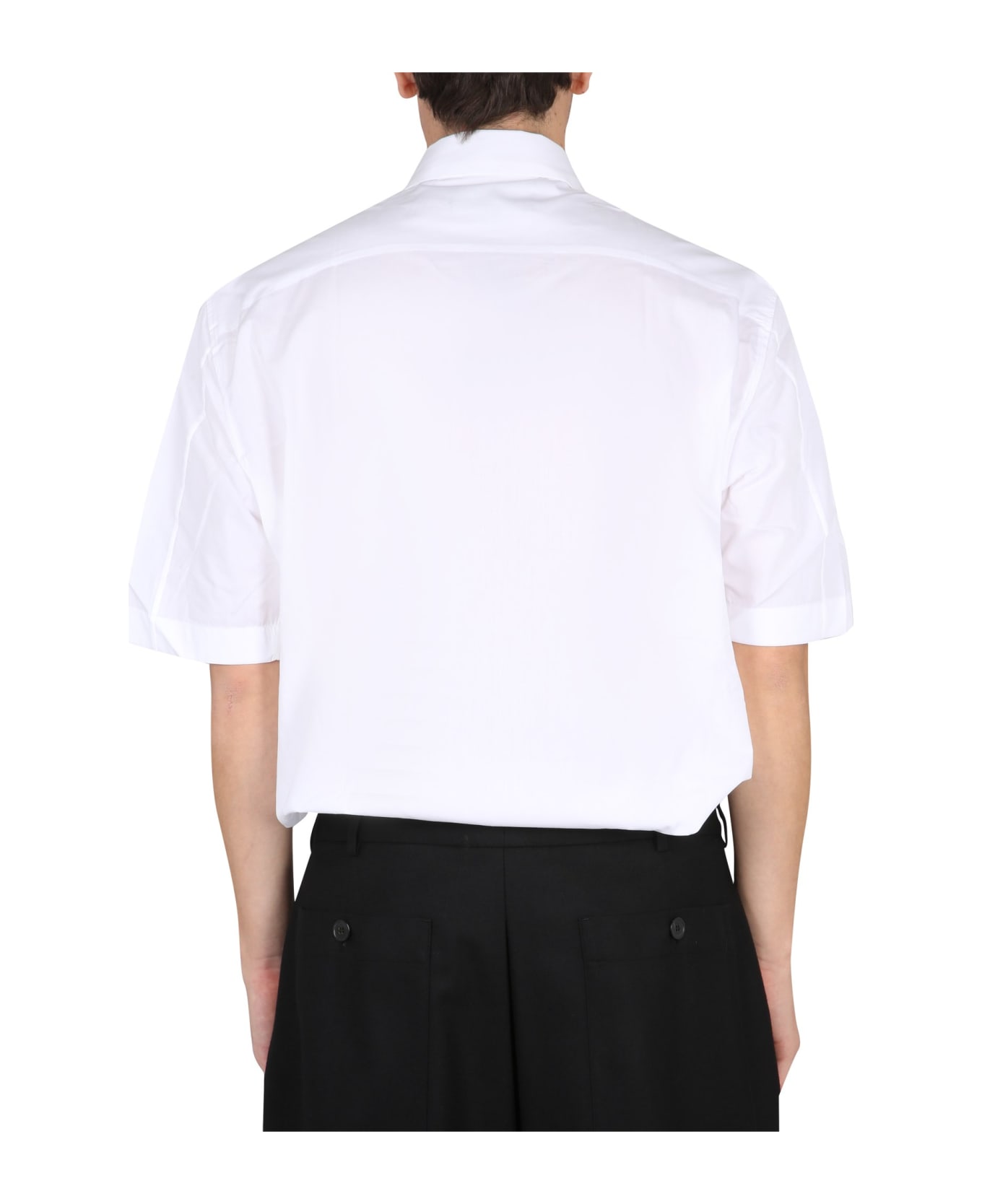 Fred Perry by Raf Simons Shirt With Patch - BIANCO
