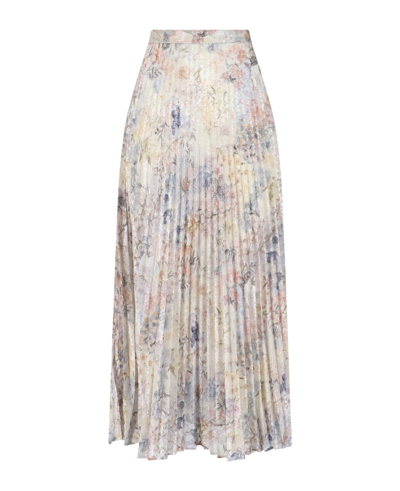Golden Goose Maxi Pleated Skirt - MultiColour