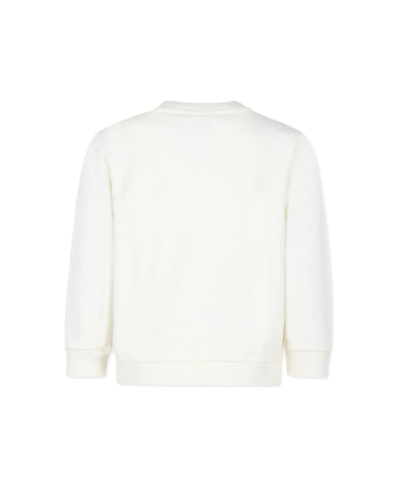 Balmain Felpa Con Logo - Cream