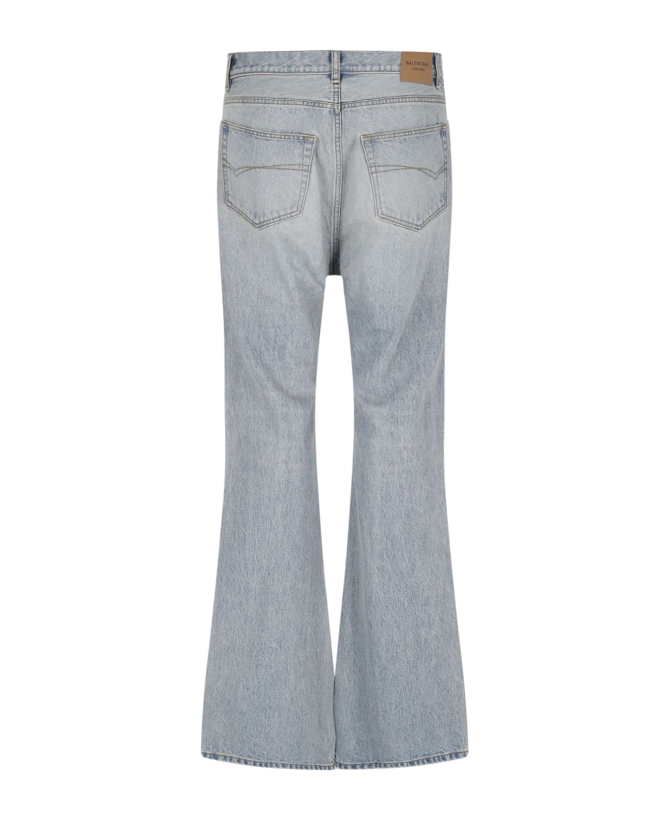 Balenciaga Jeans Flare - Light Blue デニム