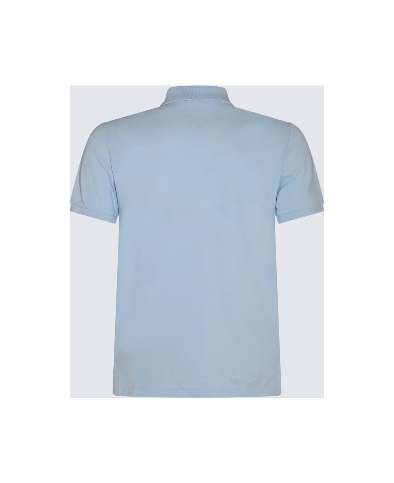 Polo Ralph Lauren Light Blue Cotton Polo Shirt - OFFICE BLUE