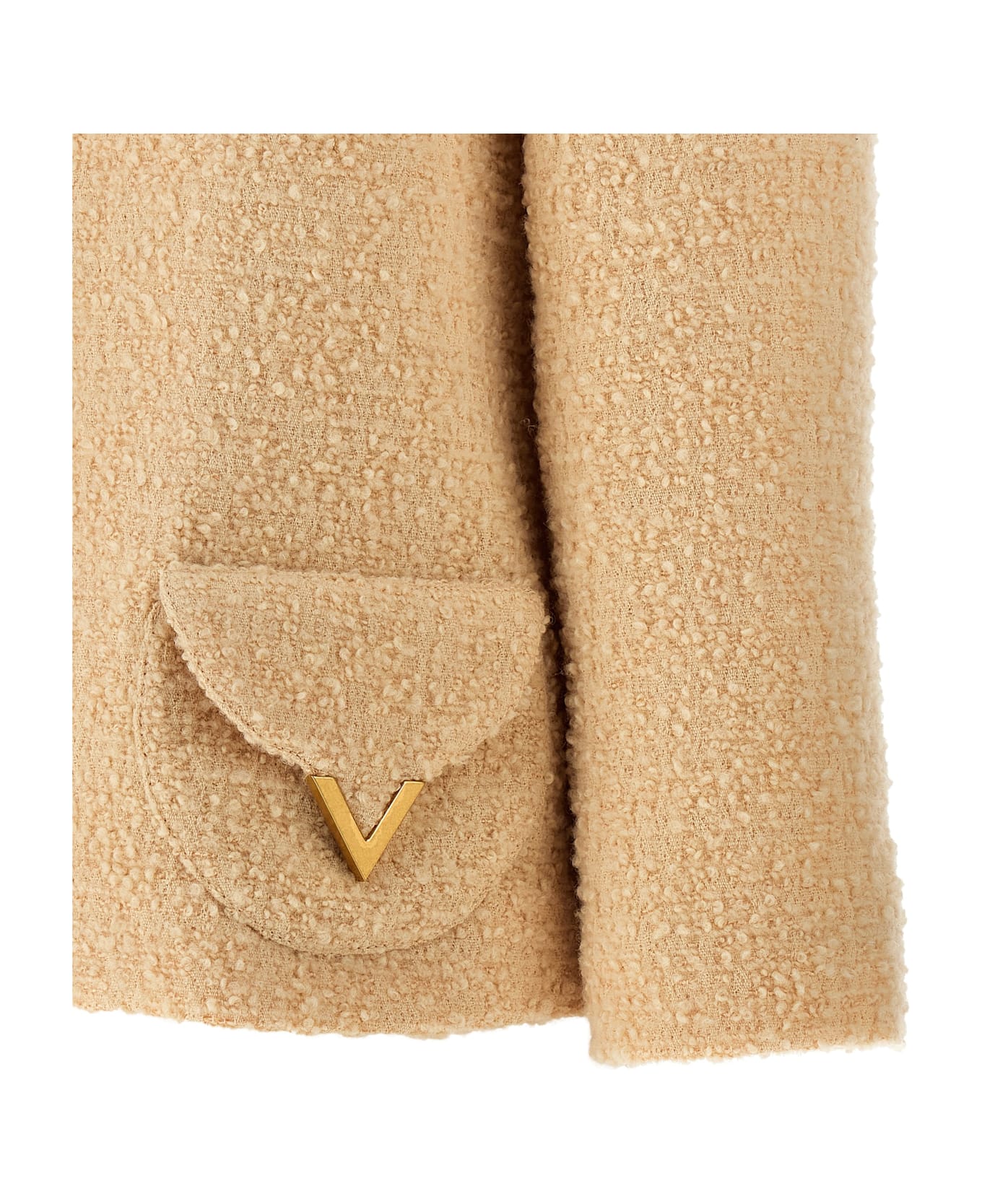 Valentino Garavani Blazer Valentino Garavani In Tweed - White