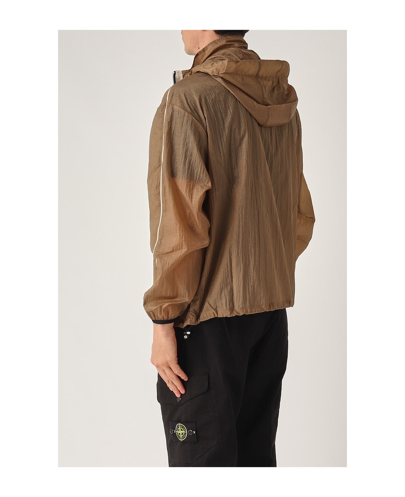 Premiata Mirror Var 72 In Ripstop Naturale Jacket - CAMMELLO-TORTORA