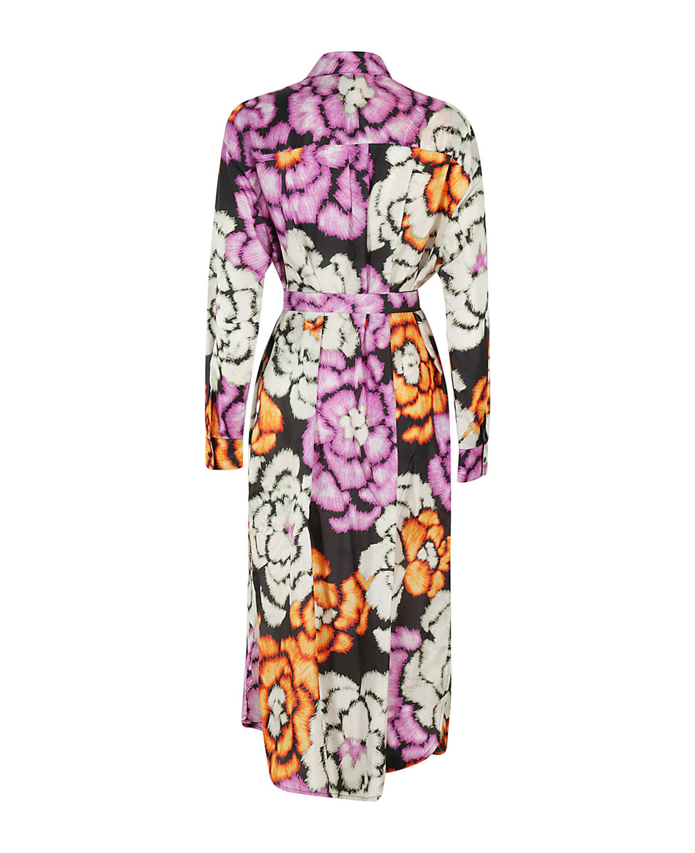 Essentiel Antwerp Freya Silk Shirt Dress - Bl ワンピース＆ドレス