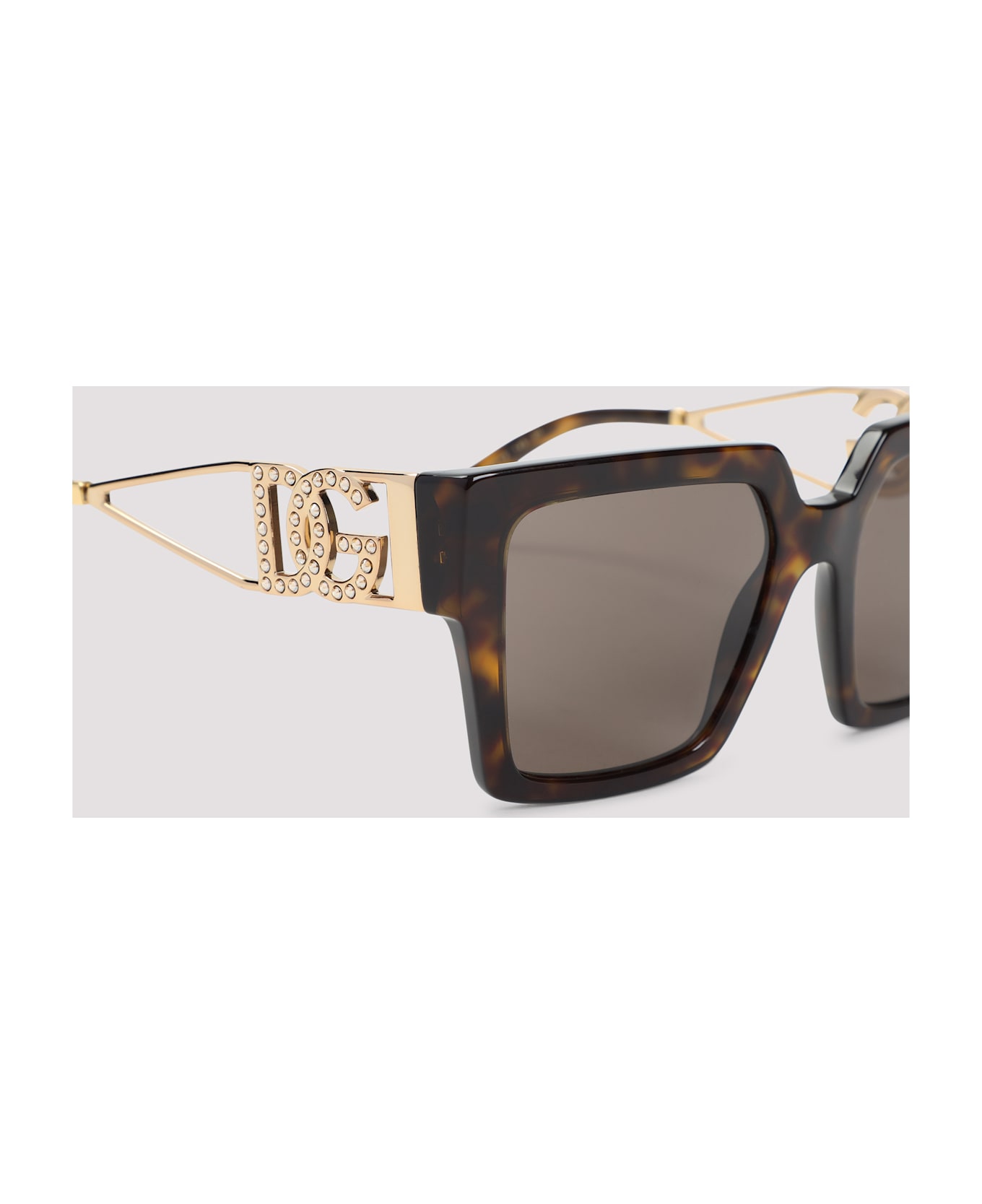 Dolce 
Gabbana Eyewear Acetate Sunglasses - Havana