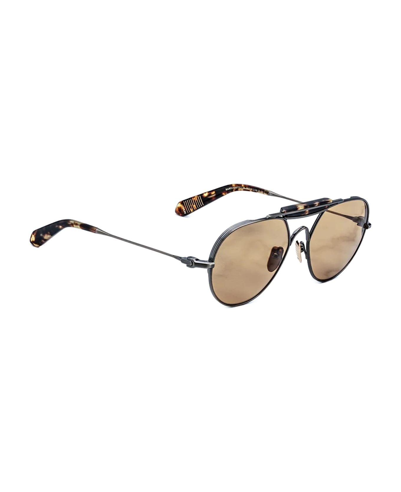 Jacques Marie Mage Bastogne - Gold Antique Sunglasses - gold brushed/silver brushed