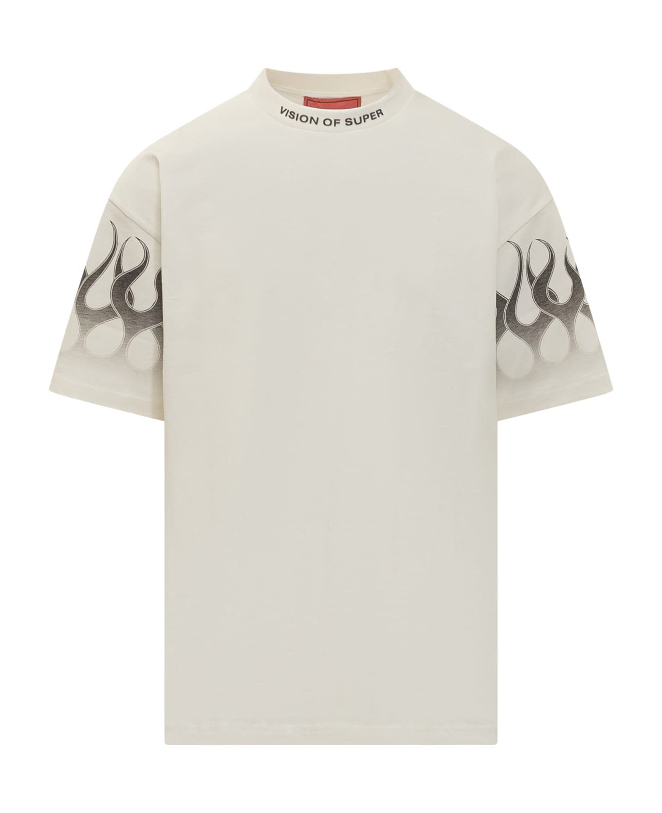 Vision of Super Flames T-shirt - OFF WHITE