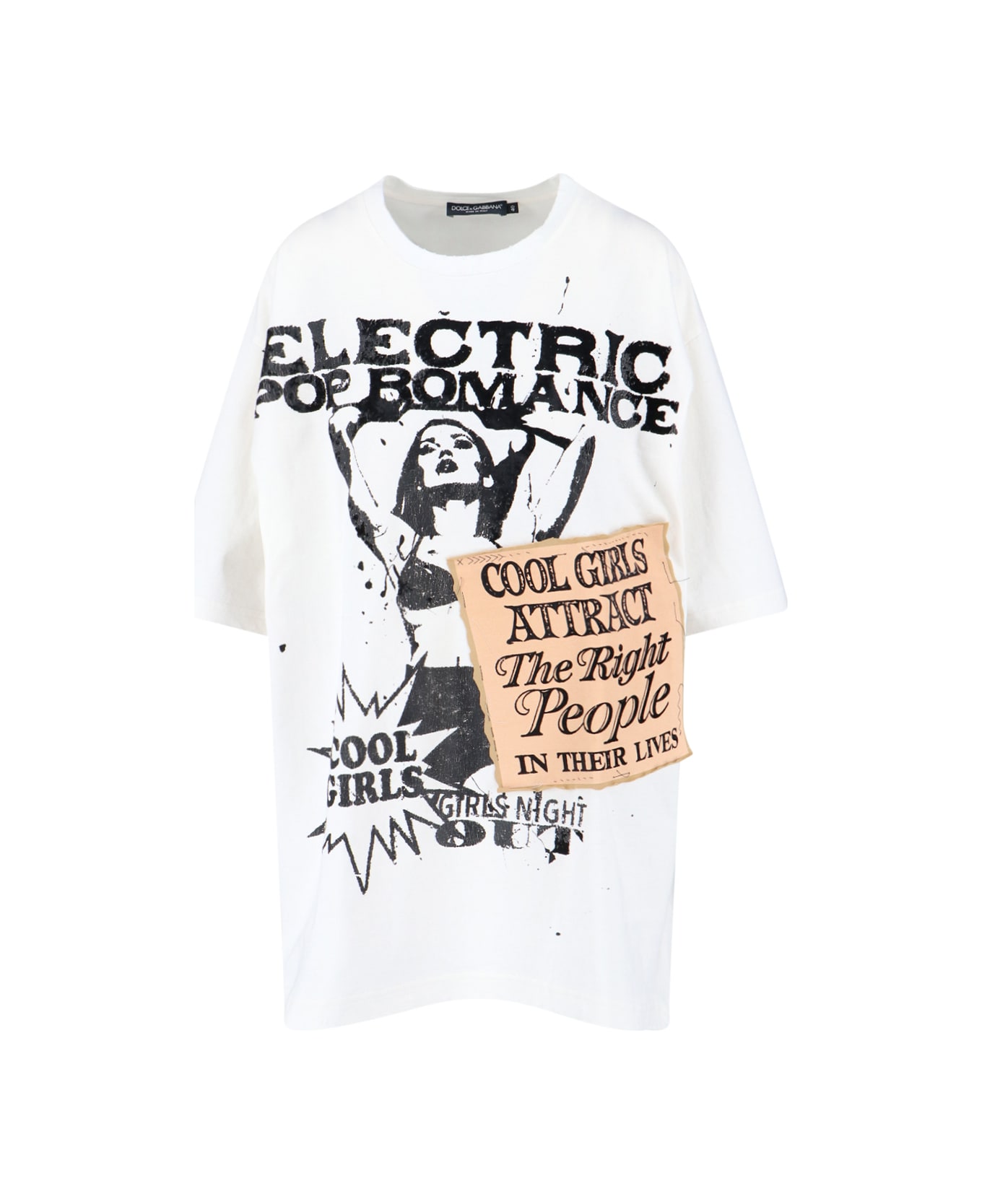 Dolce 
Gabbana Logo T-shirt - White