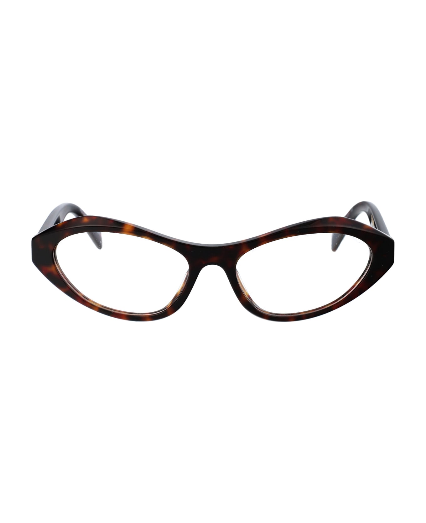 Prada Eyewear 0pr A21v Glasses - 17N1O1 Root Tortoise