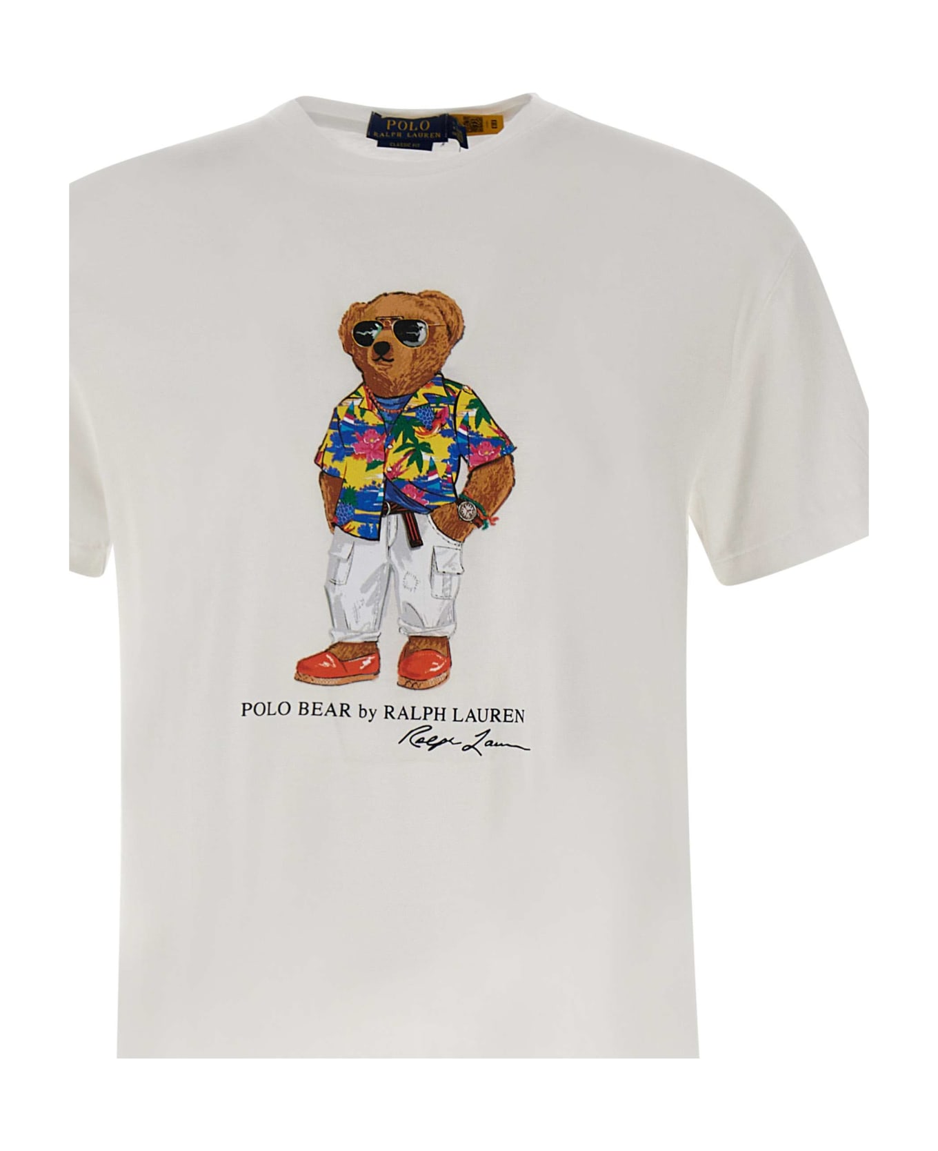Polo Ralph Lauren "classics" Cotton T-shirt - WHITE