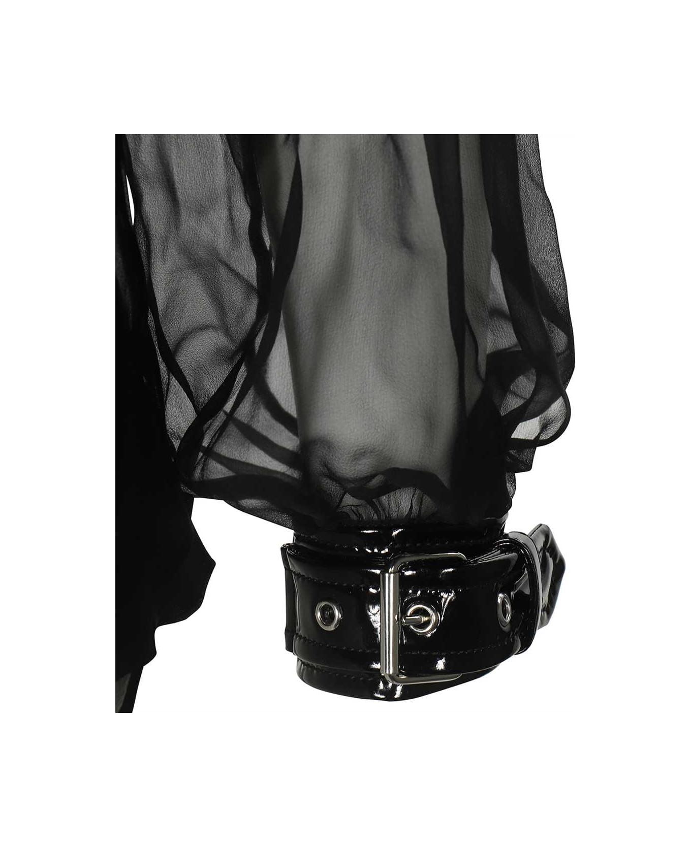 Moschino Silk Blouse - black