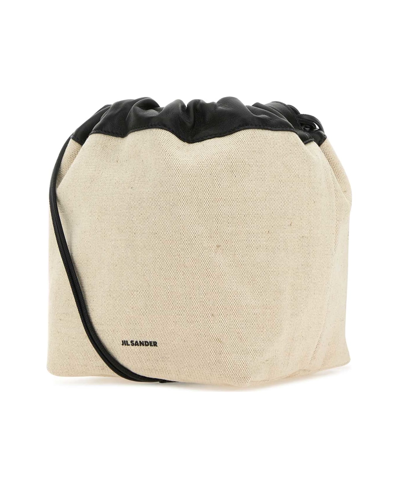 Jil Sander Sand Canvas Small Dumpling Bucket Bag - 280 ショルダーバッグ