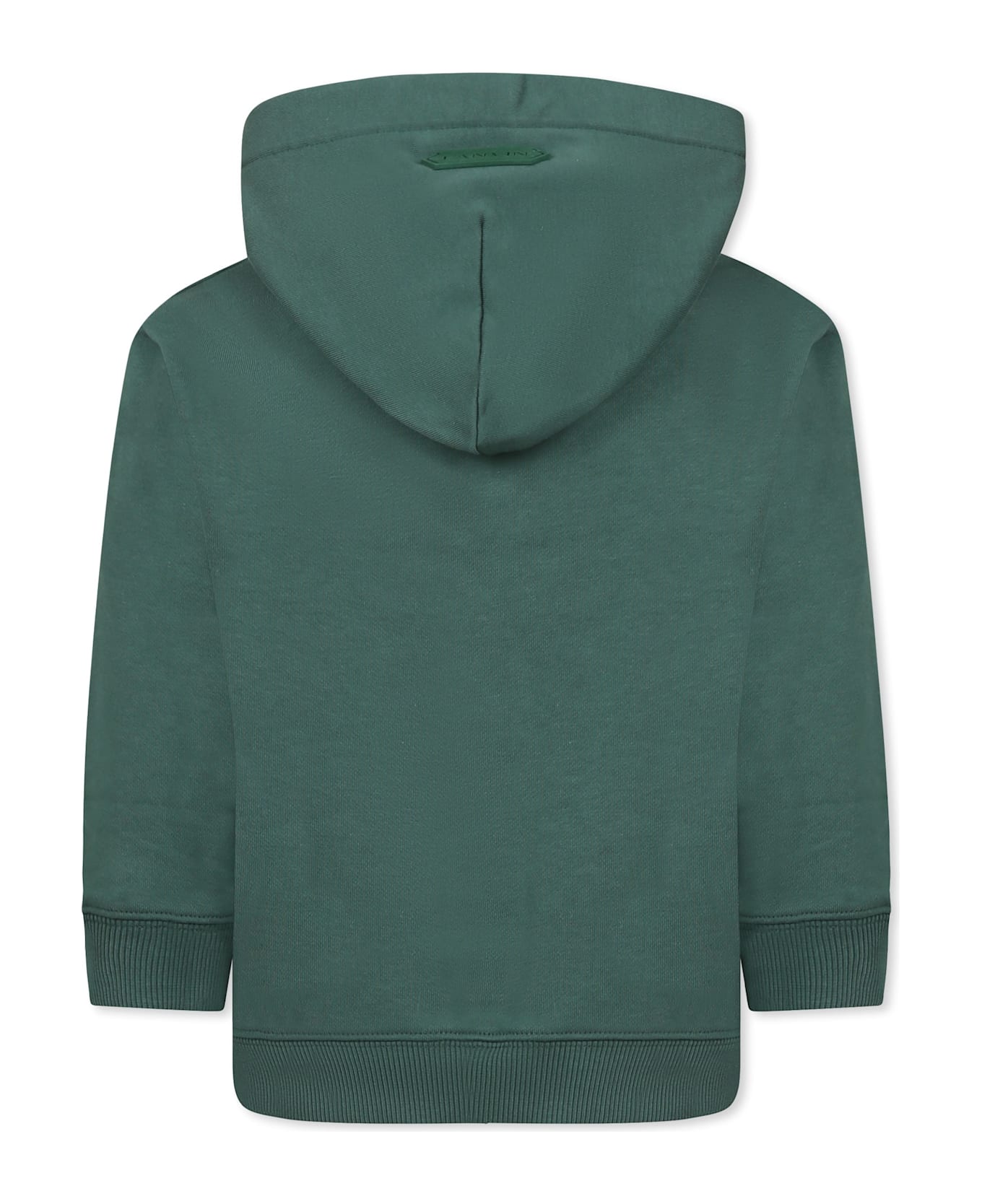 Lanvin Green Sweatshirt For Boy With Logo - Green