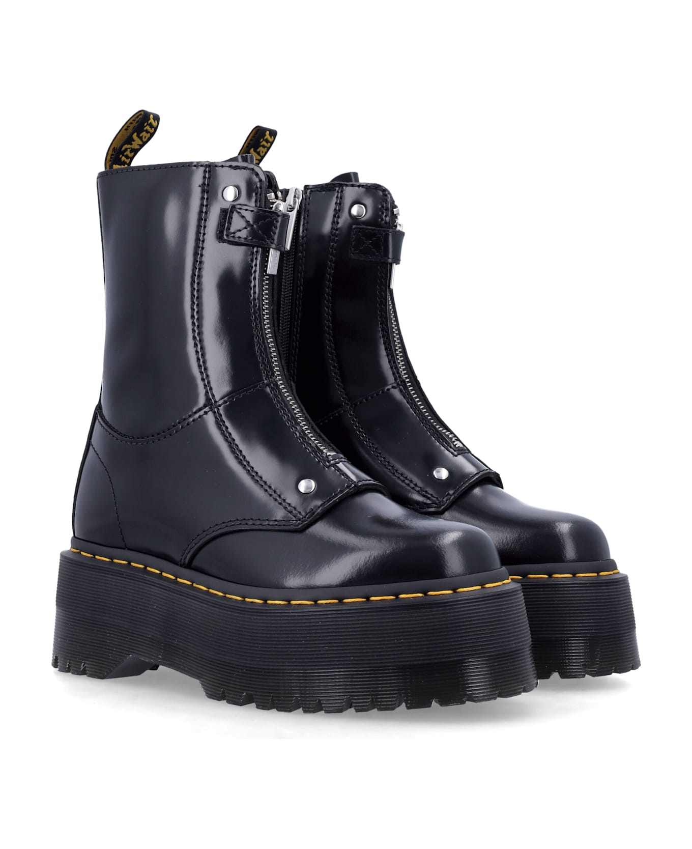 Dr. Martens Jetta Hi Max Boots - BLACK