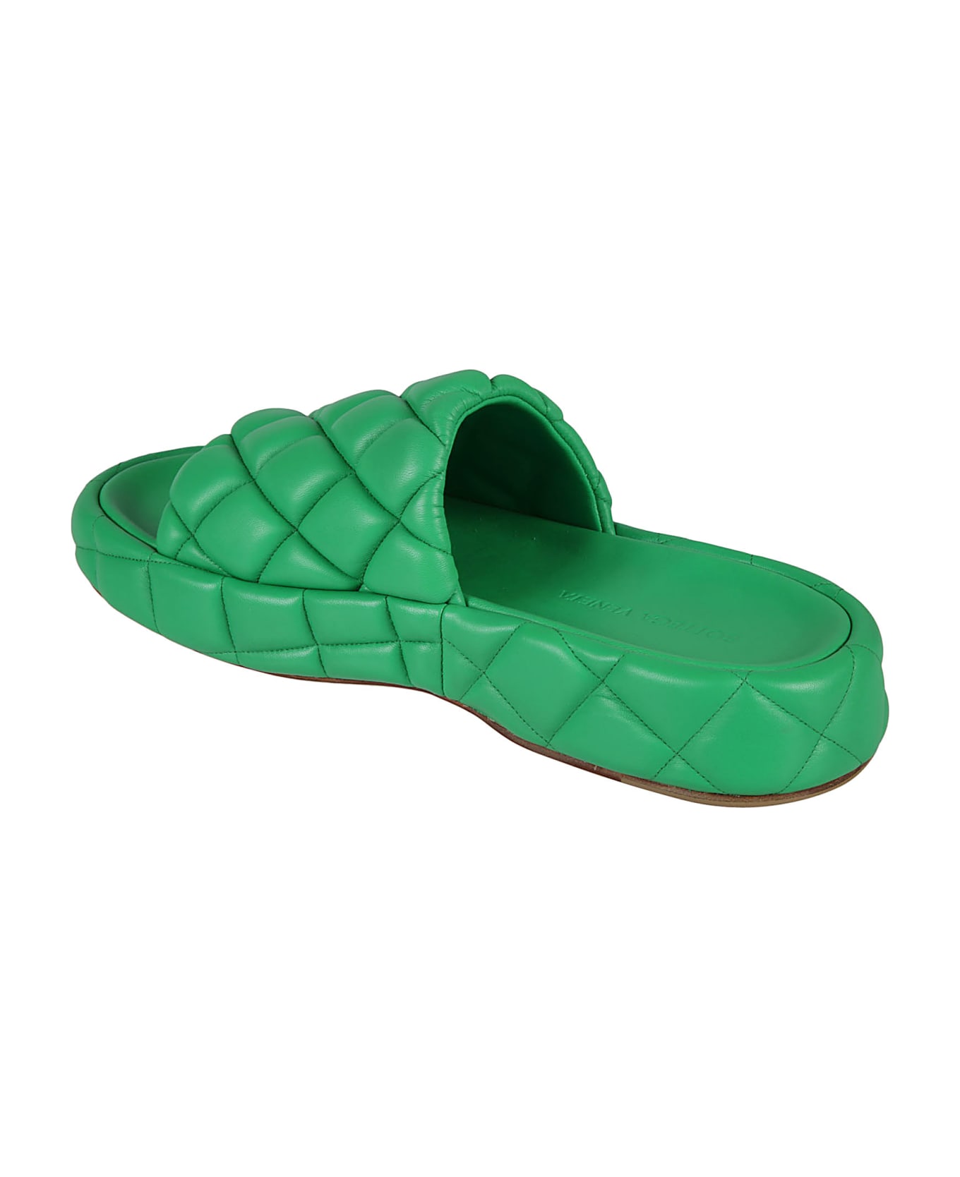 Bottega Veneta Padded Sandals - PARAKEET